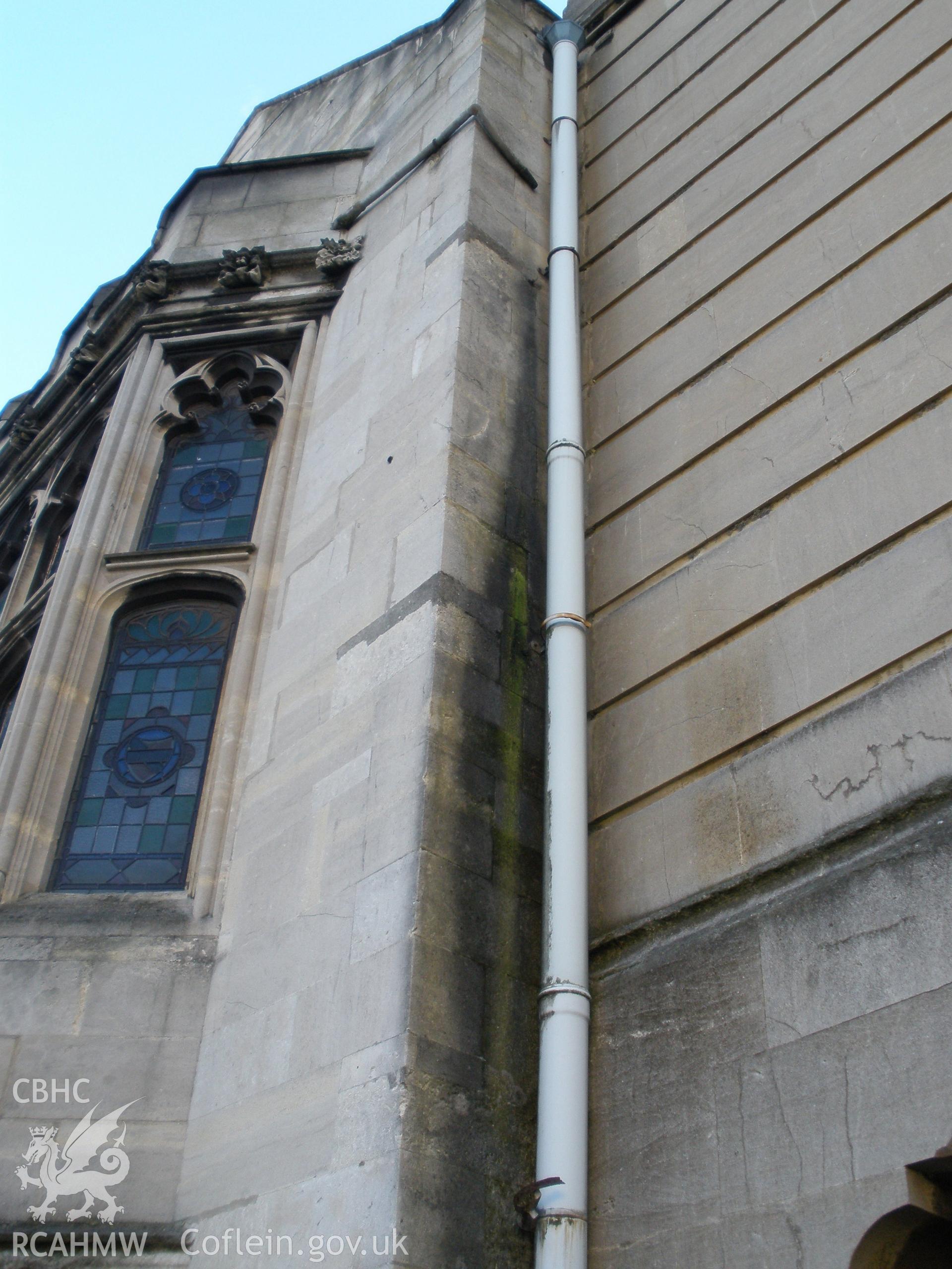 View of North Elevation - facade detail