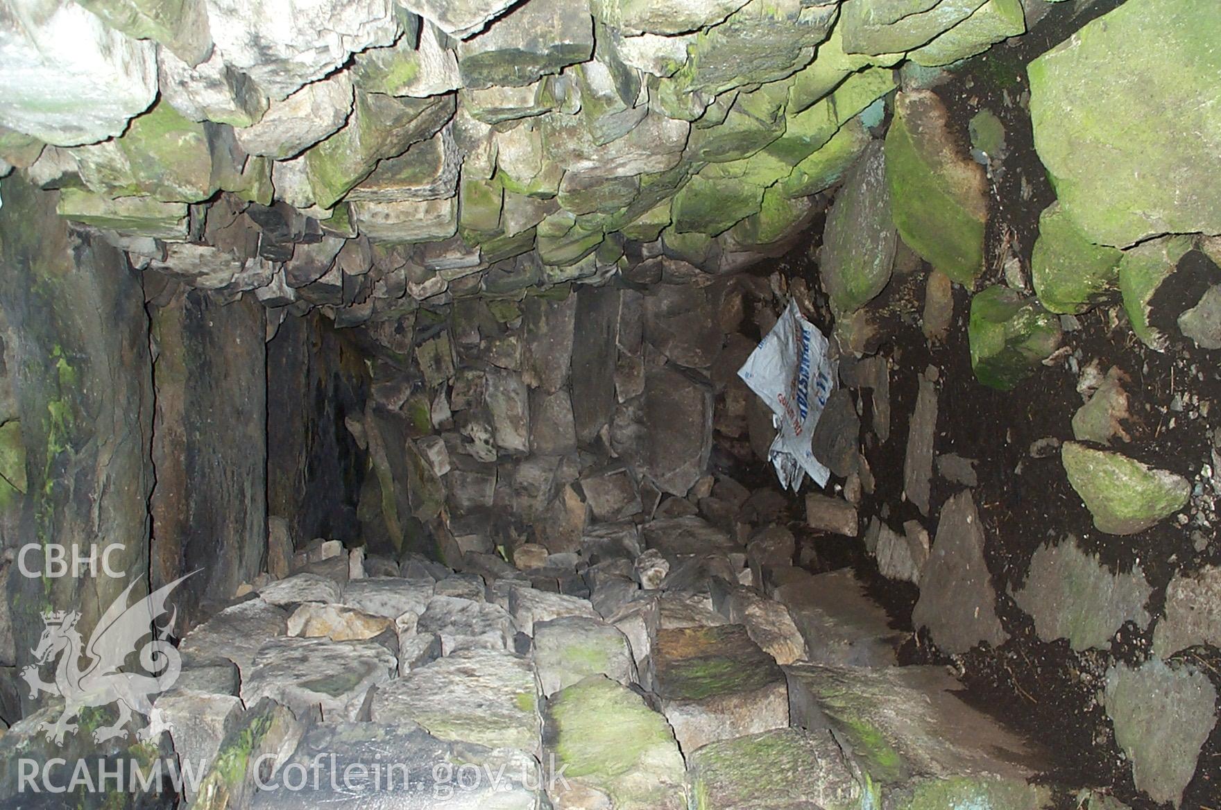 Digital photograph of Tal-y-fan Peat House from the South. Taken by P. Schofield on 30/03/2004 during the Eastern Snowdonia (North) Upland Survey.