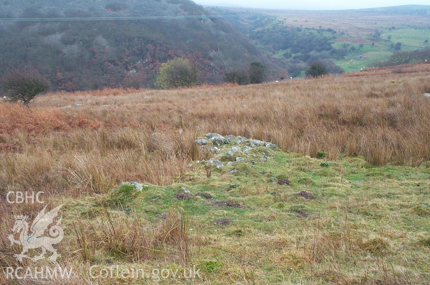 Digital photograph of Pont-y-teiryd Field System from the North-west. Taken by P. Schofield on 30/03/2004 during the Eastern Snowdonia (North) Upland Survey.