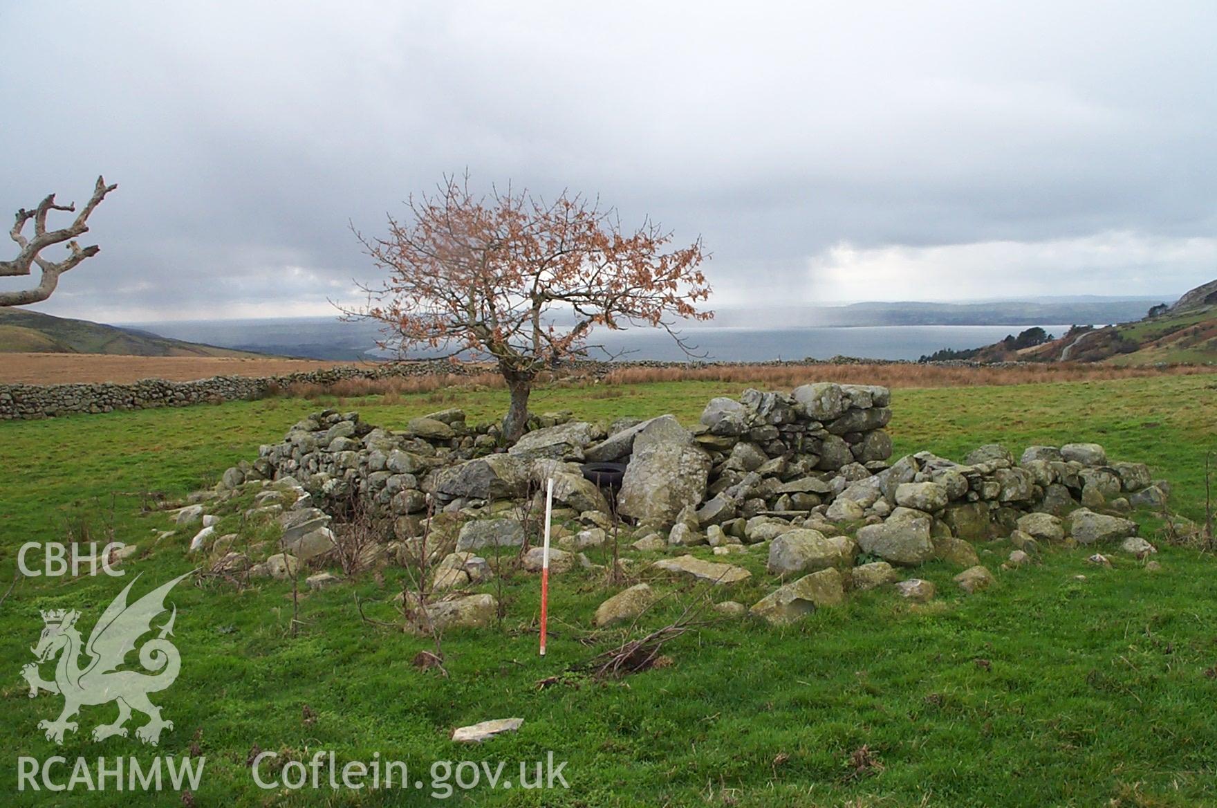 Digital photograph of Pen-y-cafn from the East. Taken by P. Schofield on 26/11/2003 during the Eastern Snowdonia (North) Upland Survey.