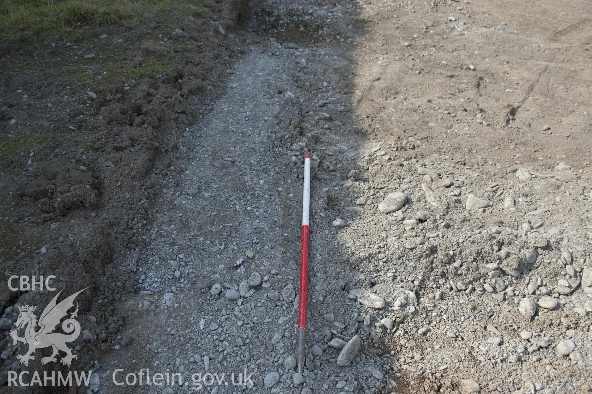 View from south-east showing close-up of path ( 003).