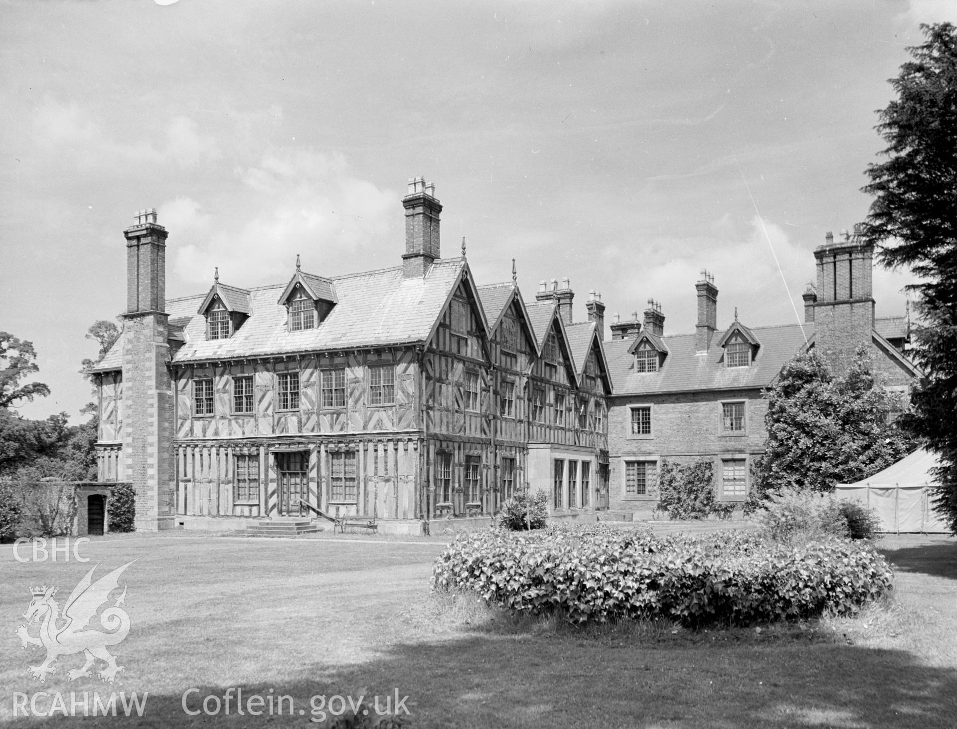 A view of Broughton Hall from the south east.