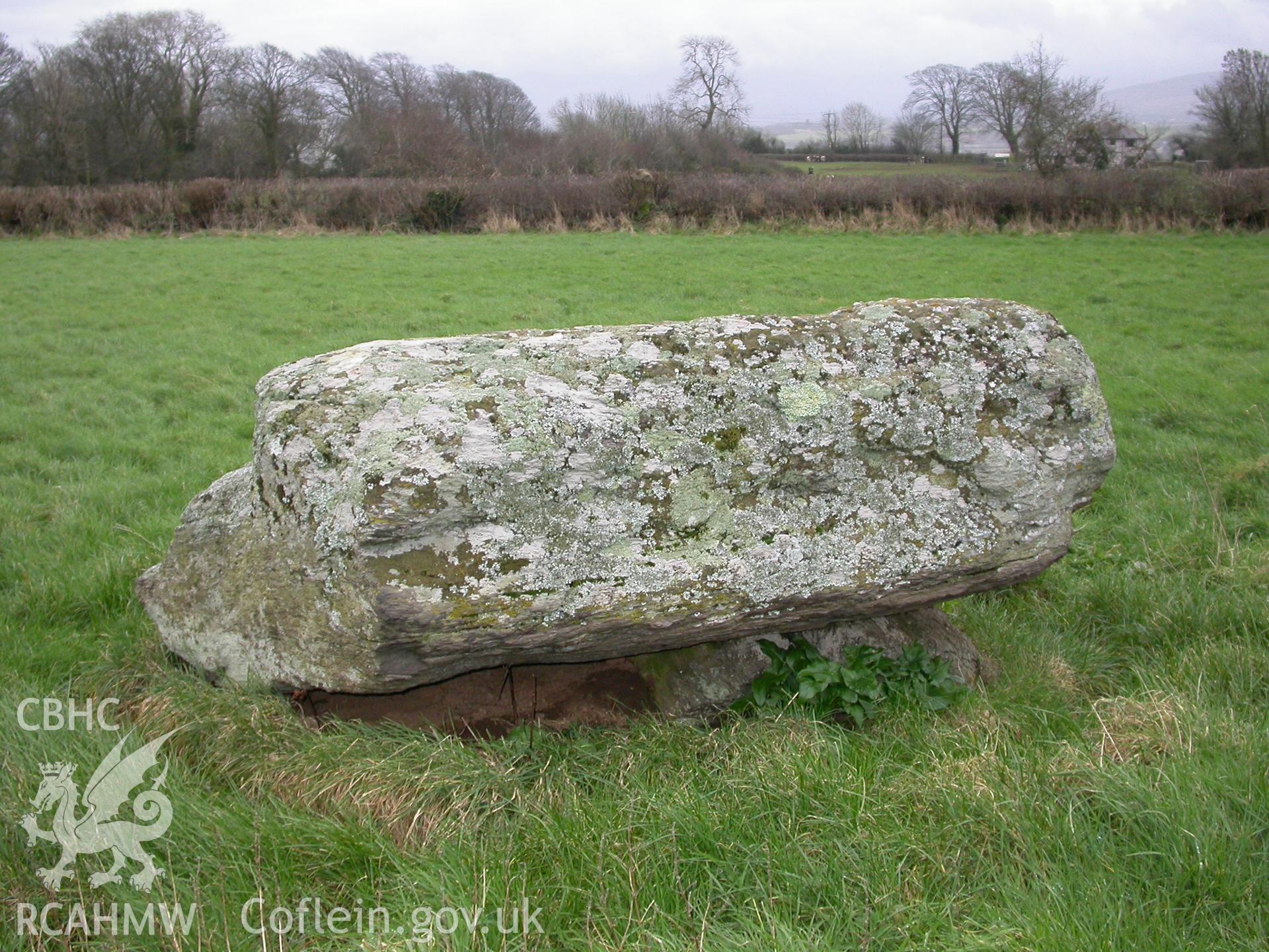 Brynsiencyn Burial Chamber, from the east.