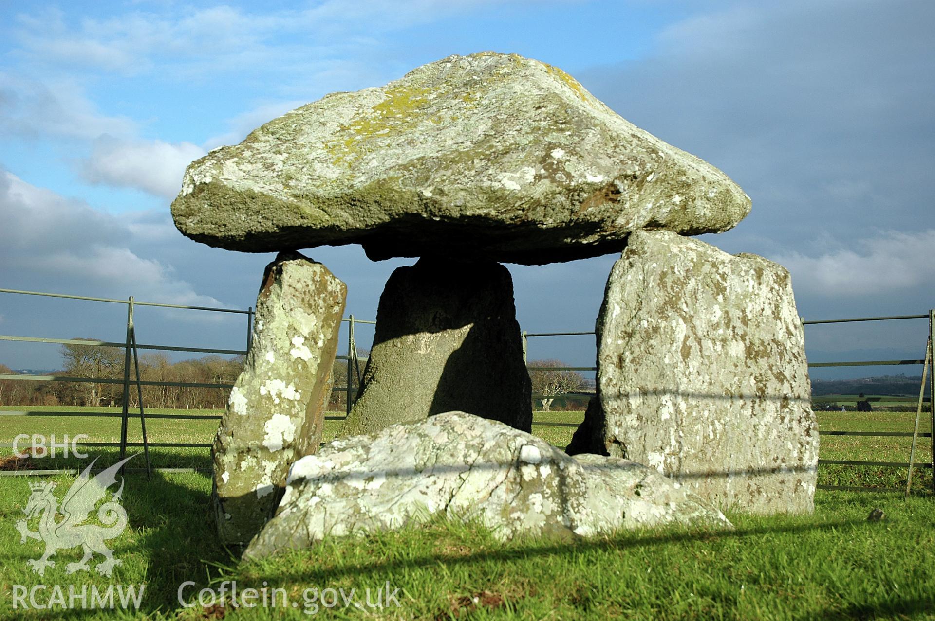 Bodowyr Burial Chamber from the south-west.