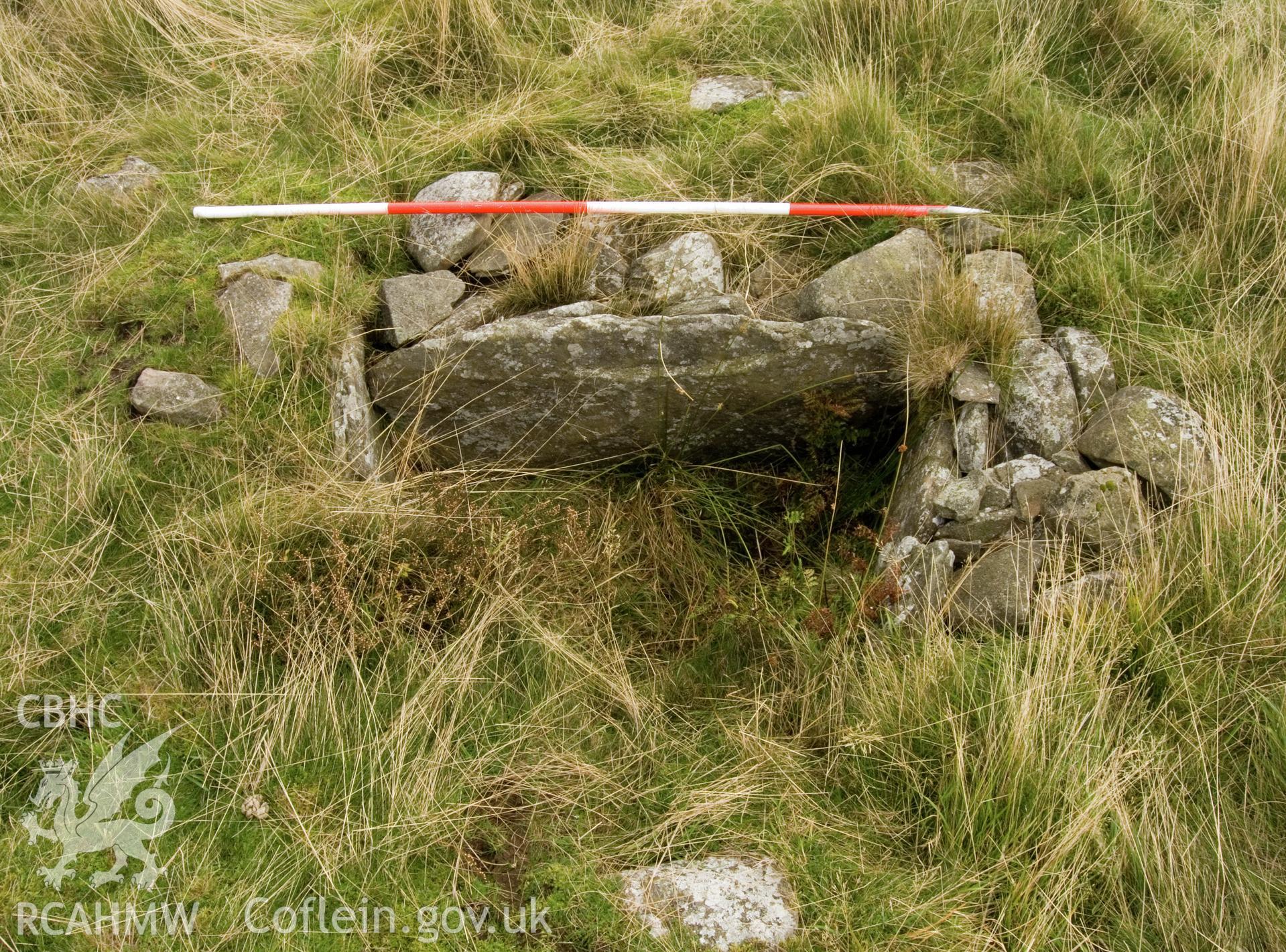 view of central cist.