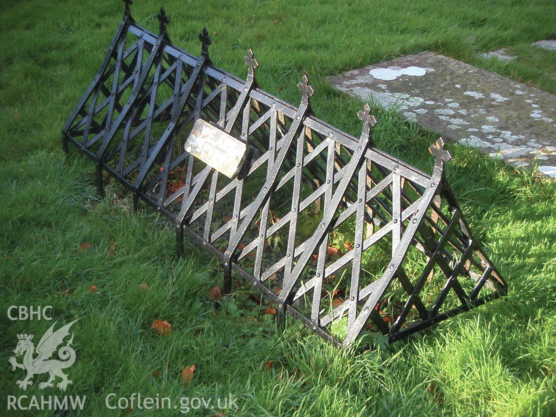 Digital image of the 'We are Seven' memorial, Conwy Parish Church: 'Herbert Luck North. Arts and Crafts Architecture for Wales', page 58.