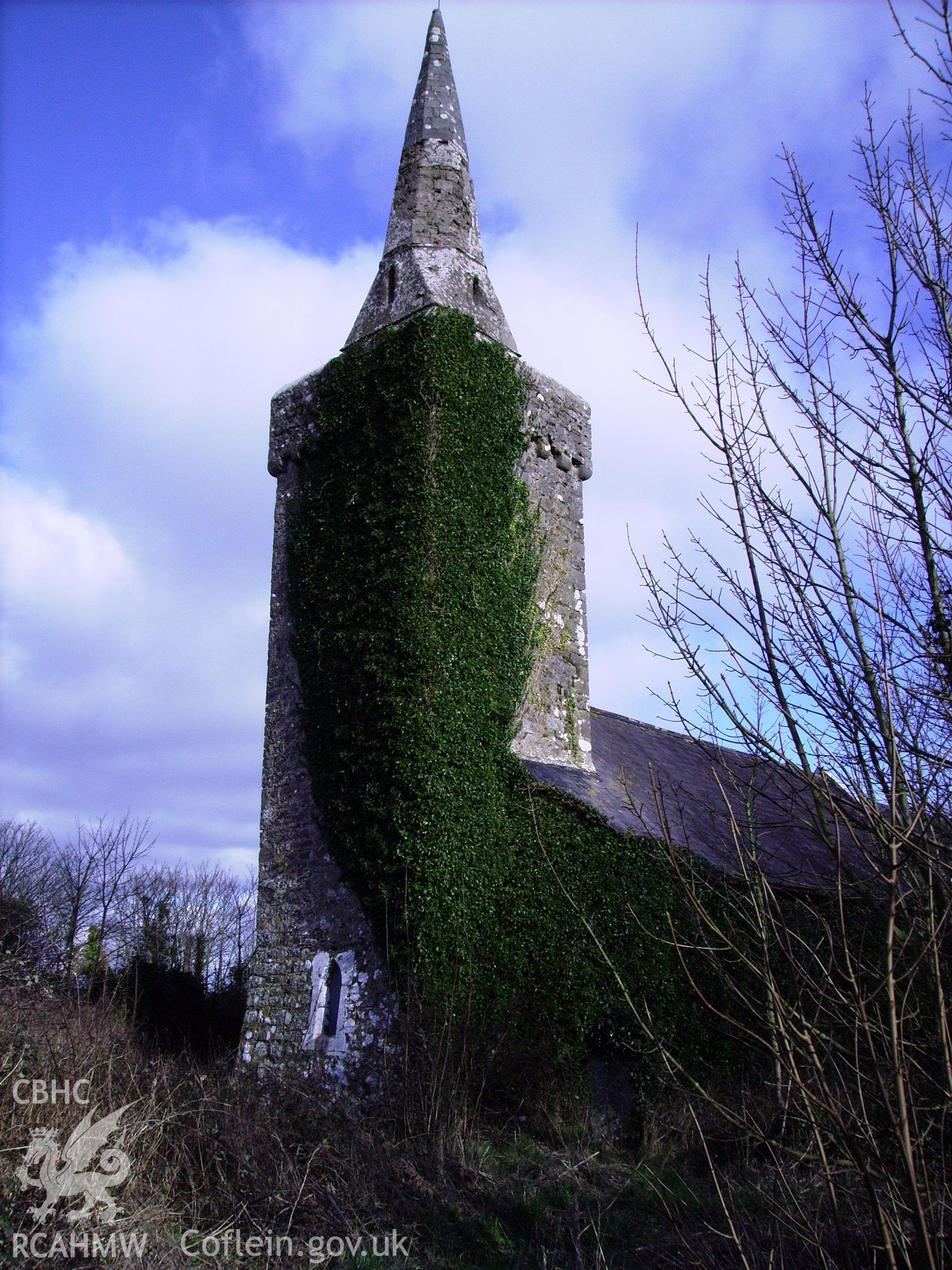 Digital photograph of St. Daniel's Church, Pembroke.