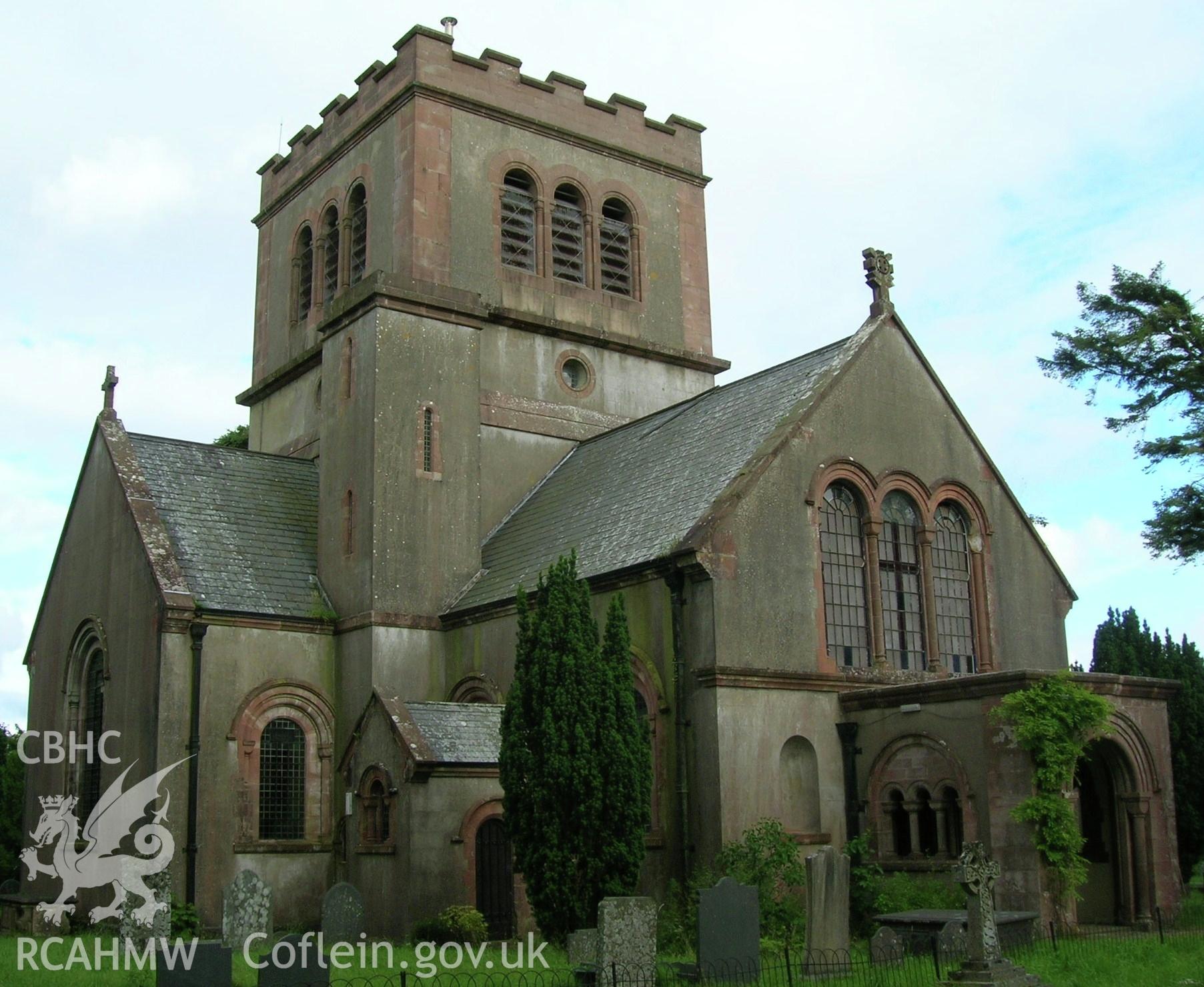 Digital photograph of St. Buans Church, Boduan.