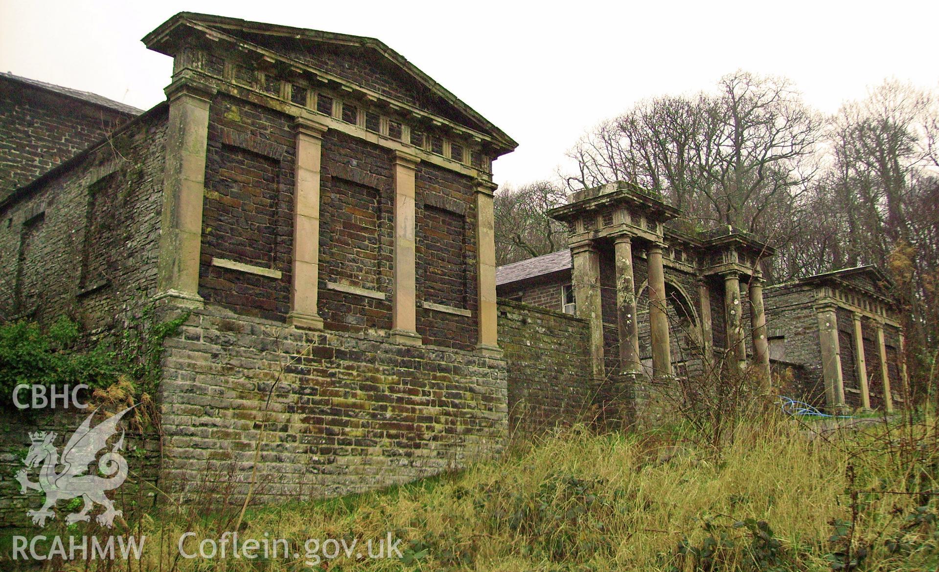 Digital photograph of Nanteos Stables.