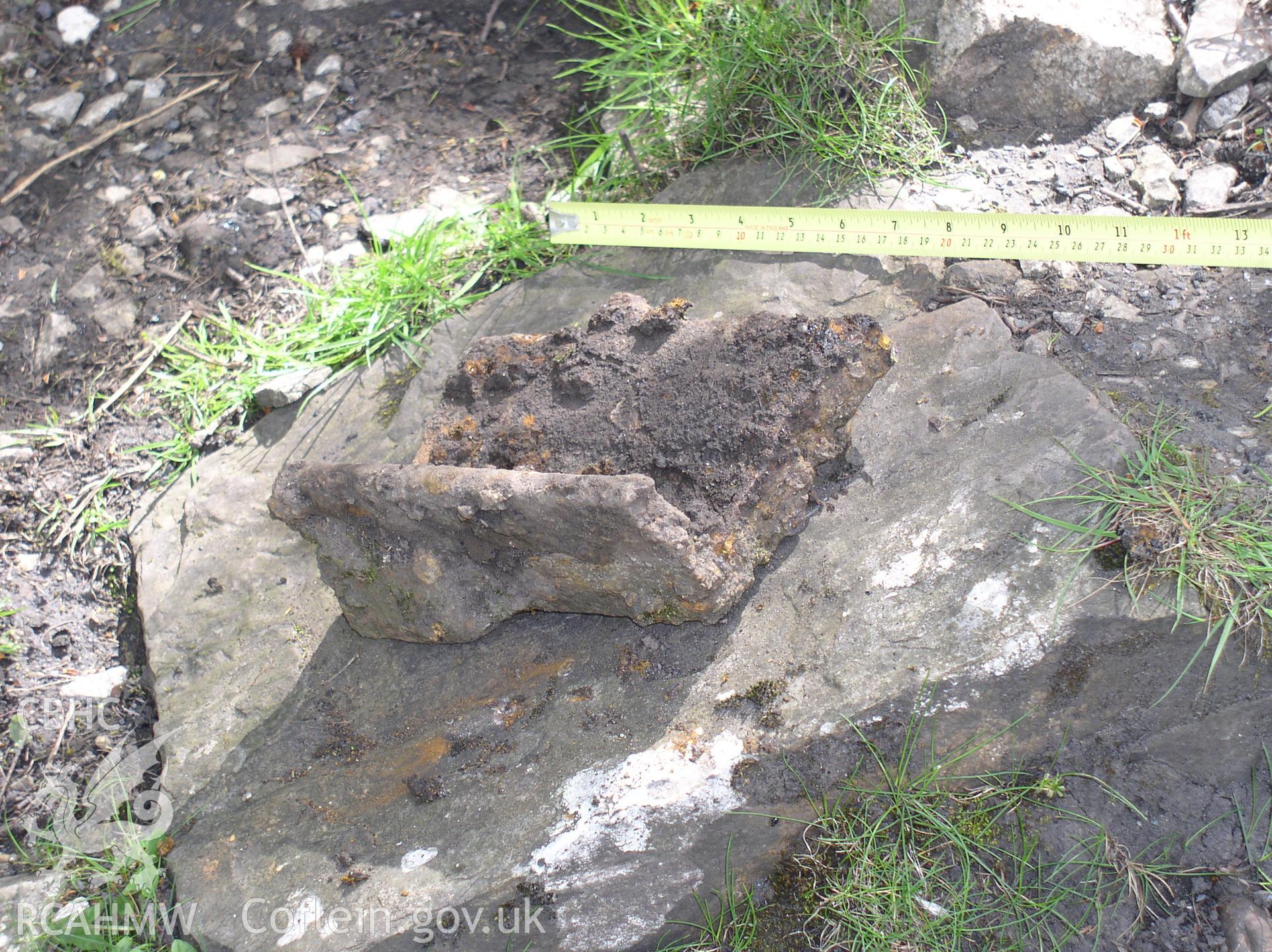 Photograph of Darren Cilau Inclined Plane taken on 10/05/2005 by J.B. Winterburn during an Upland Survey undertaken by John Winterburn Archaeological Services.