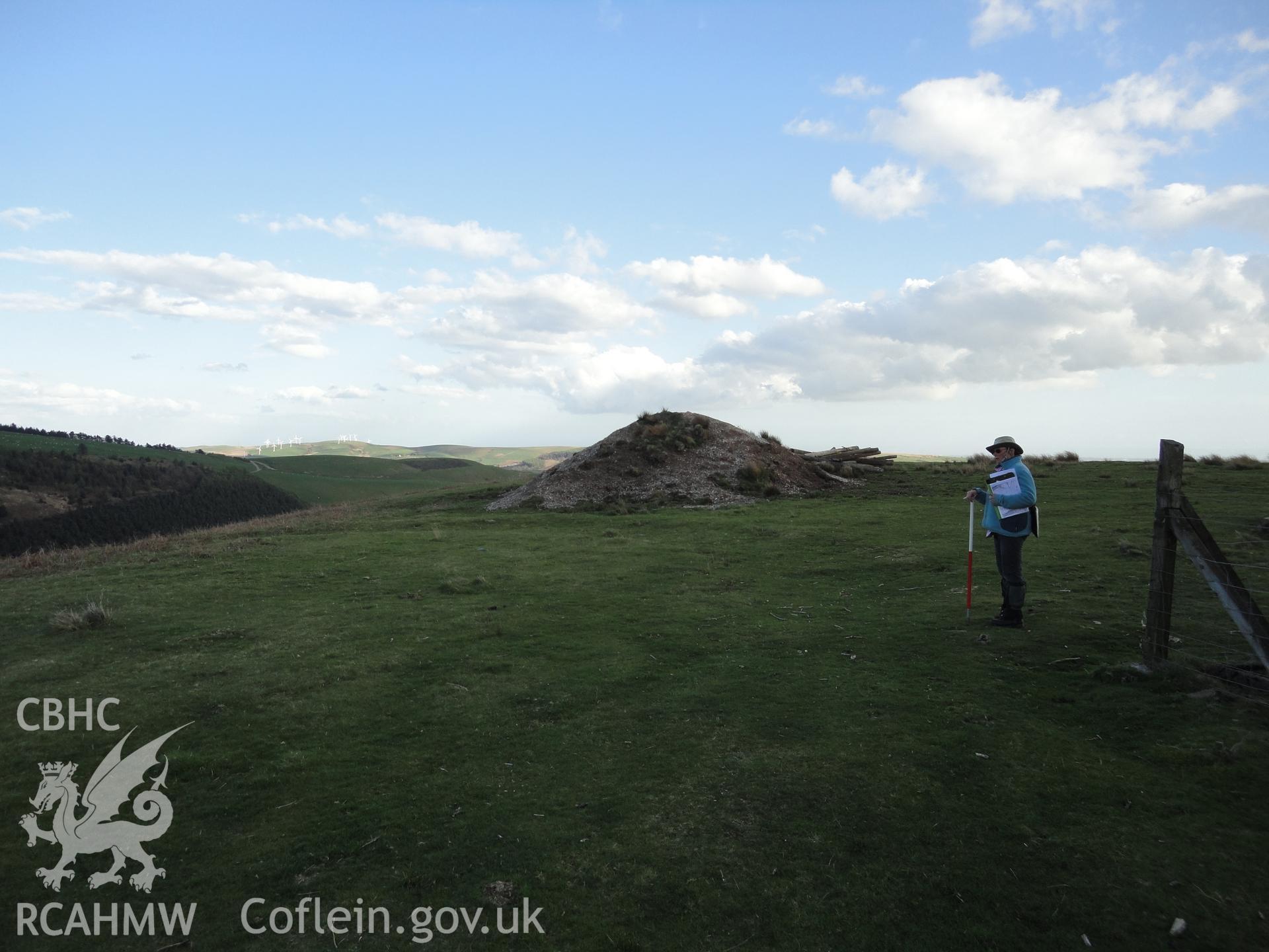 Ring cairn, looking southeast