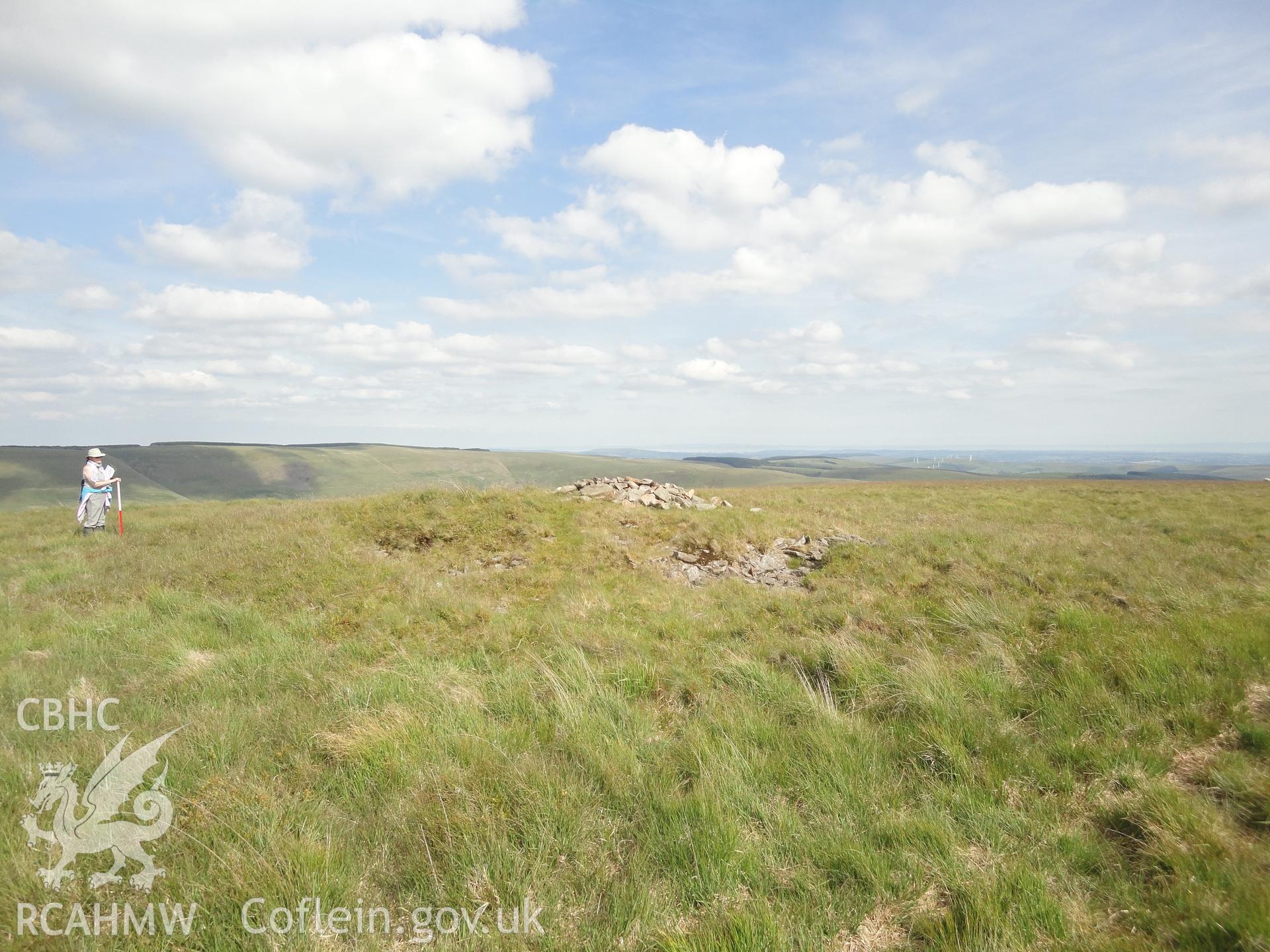 Cairn, looking east