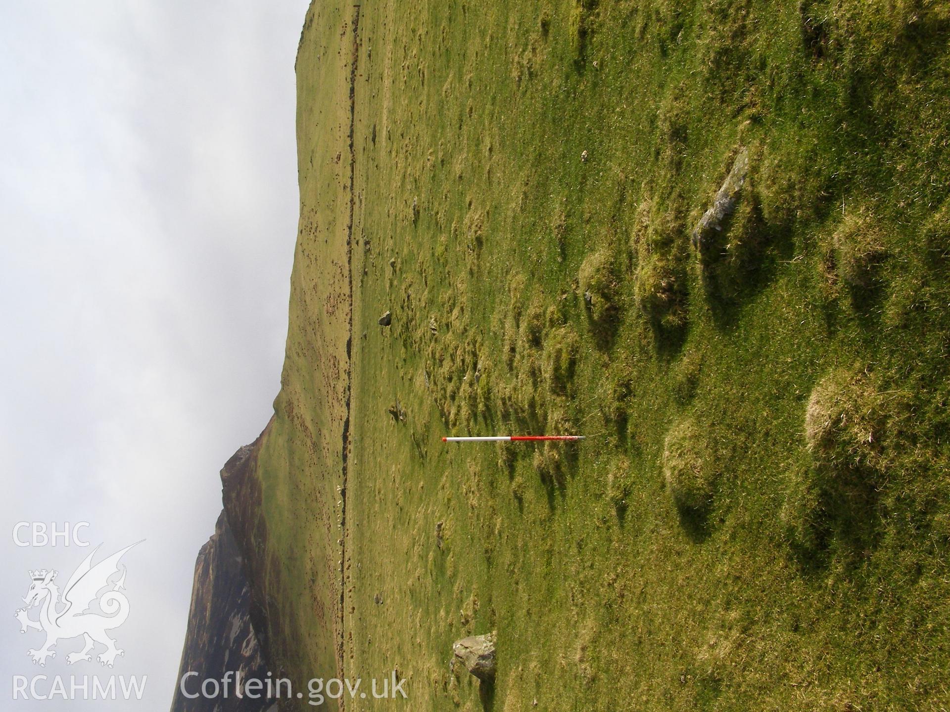 Photograph of Field System III north east of Gelli Ffrydiau taken on 03/02/2006 by P.J. Schofield during an Upland Survey undertaken by Oxford Archaeology North.