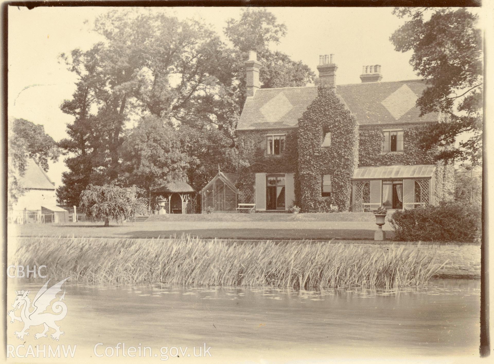 Digitised postcard image of Gorddinog, Llanfairfechan. Produced by Parks and Gardens Data Services, from an original item in the Peter Davis Collection at Parks and Gardens UK. We hold only web-resolution images of this collection, suitable for viewing on screen and for research purposes only. We do not hold the original images, or publication quality scans.