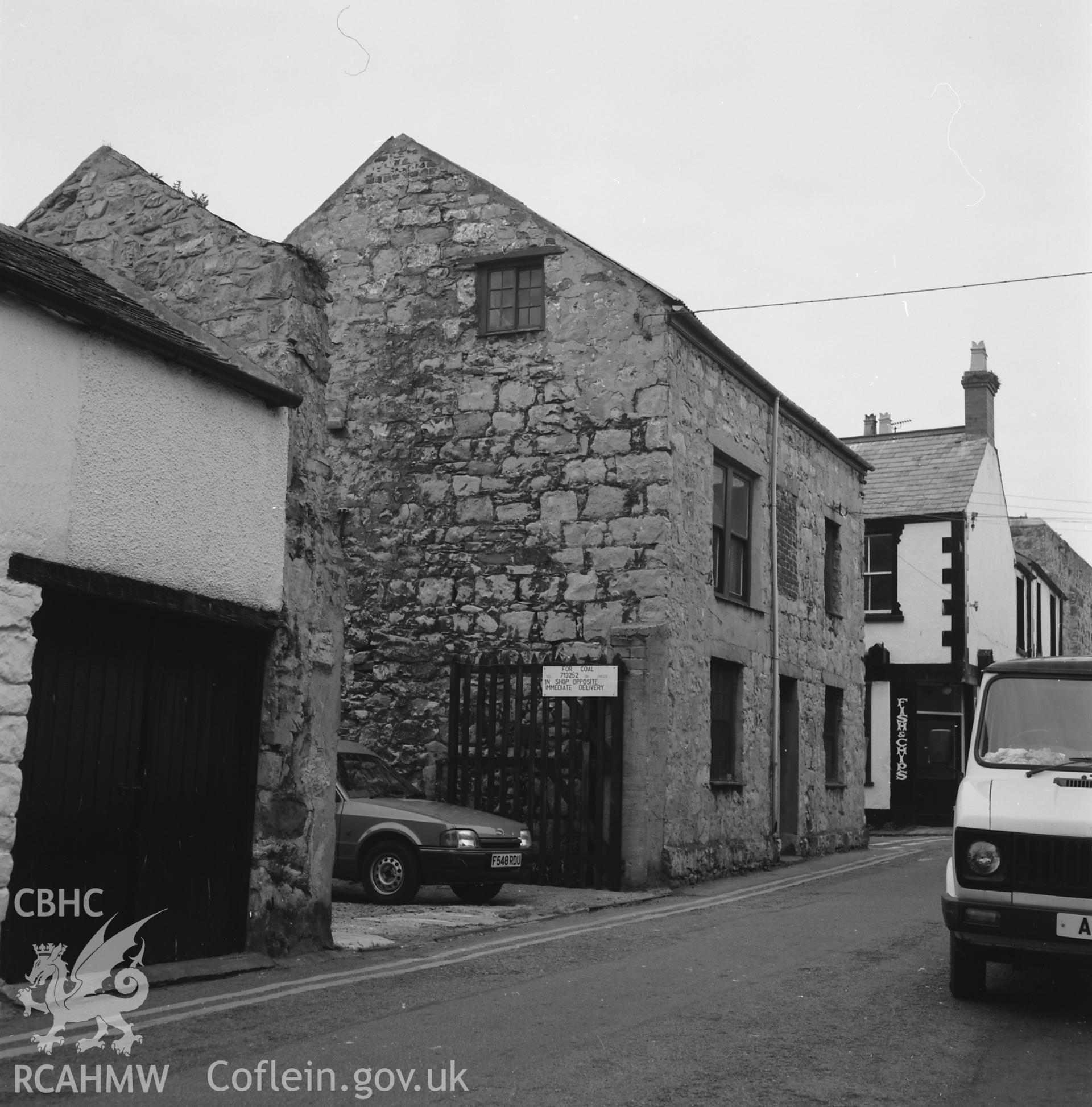 Shop - Steeple Lane elevation. NA/AN/94/005