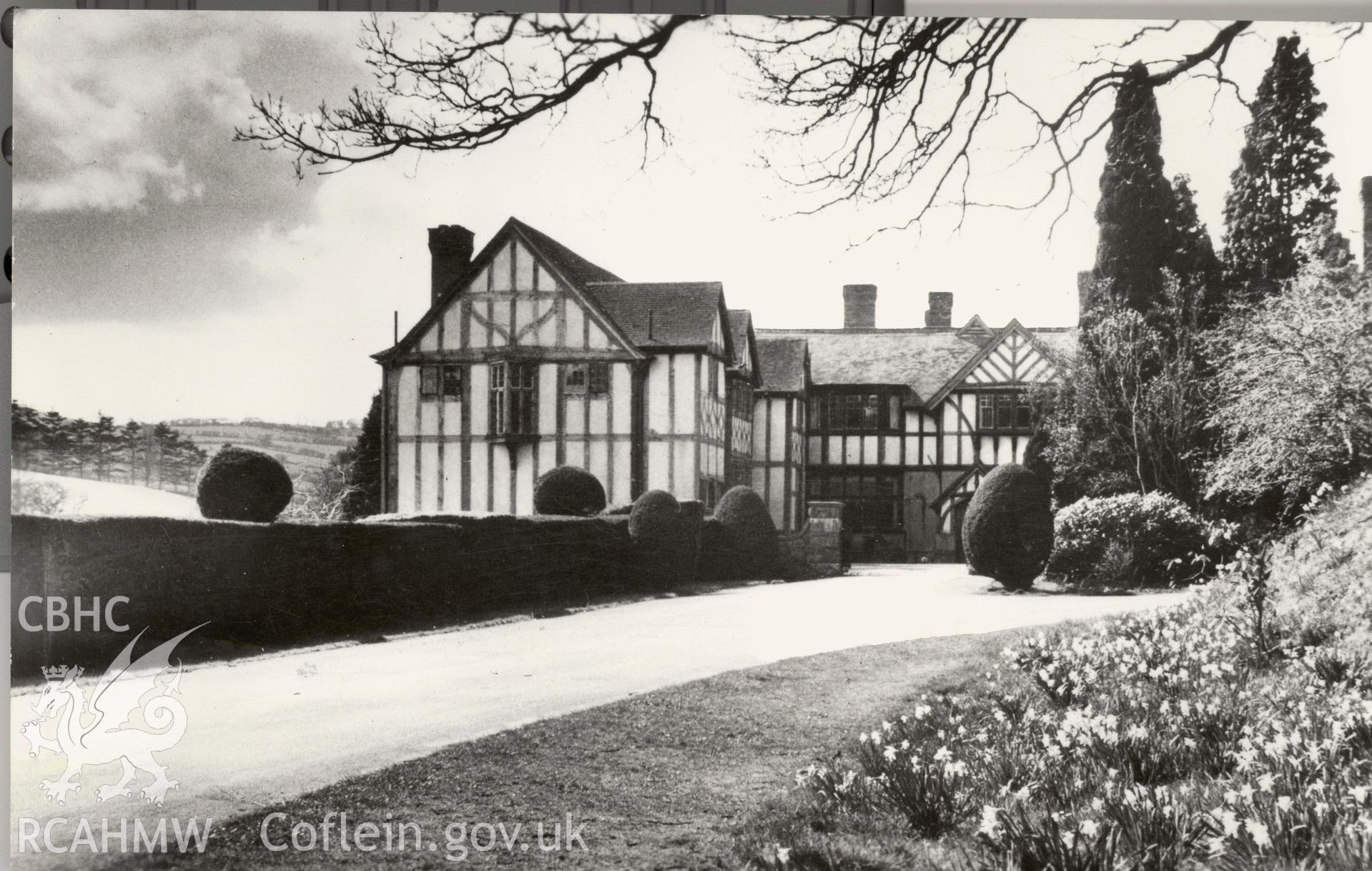 Digitised postcard image of Caerberis, Climery, Published by The lord Swansea. Produced by Parks and Gardens Data Services, from an original item in the Peter Davis Collection at Parks and Gardens UK. We hold only web-resolution images of this collection, suitable for viewing on screen and for research purposes only. We do not hold the original images, or publication quality scans.