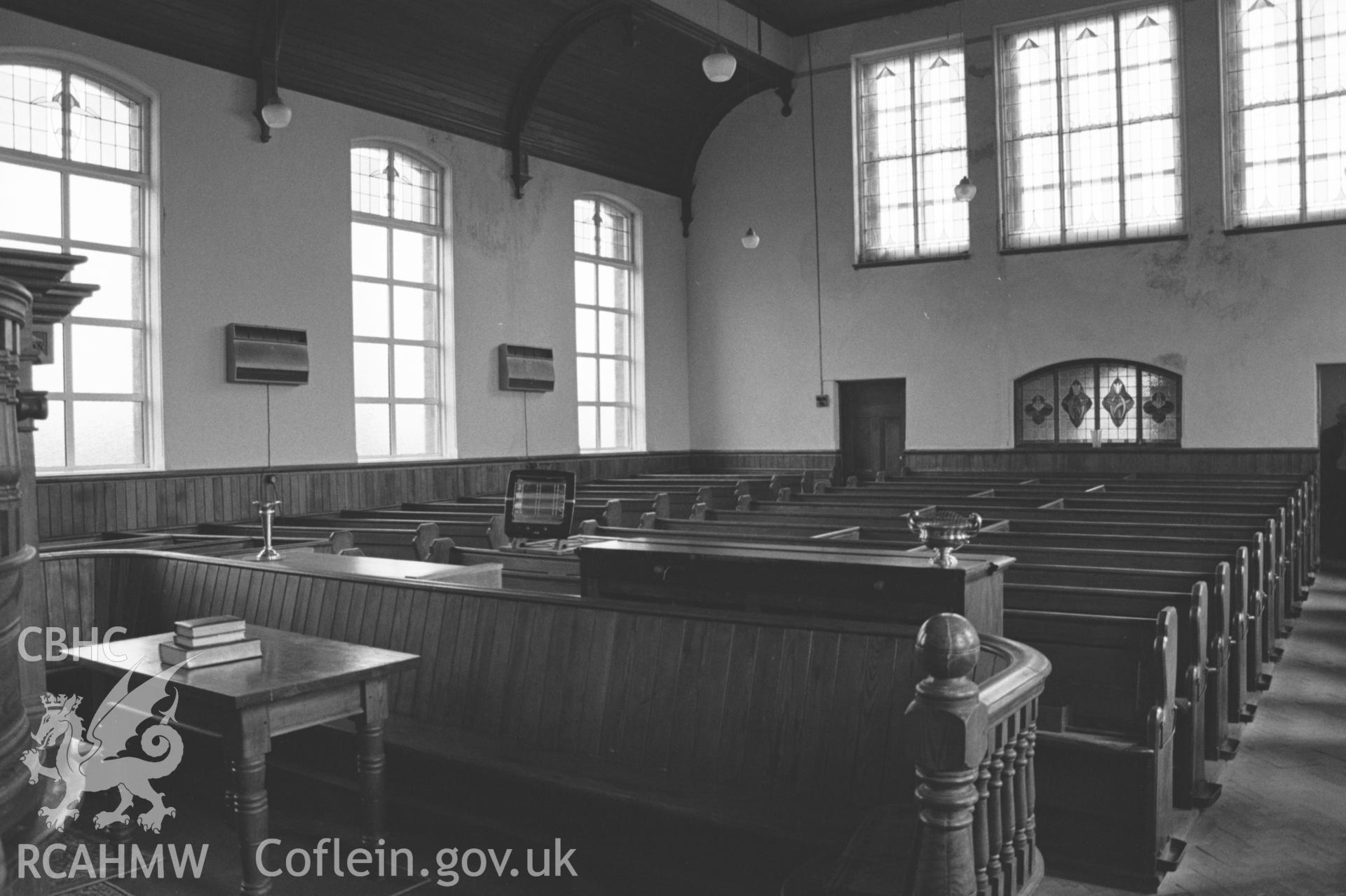 Interior, view from pulpit towards rear. NA/CD/97/025