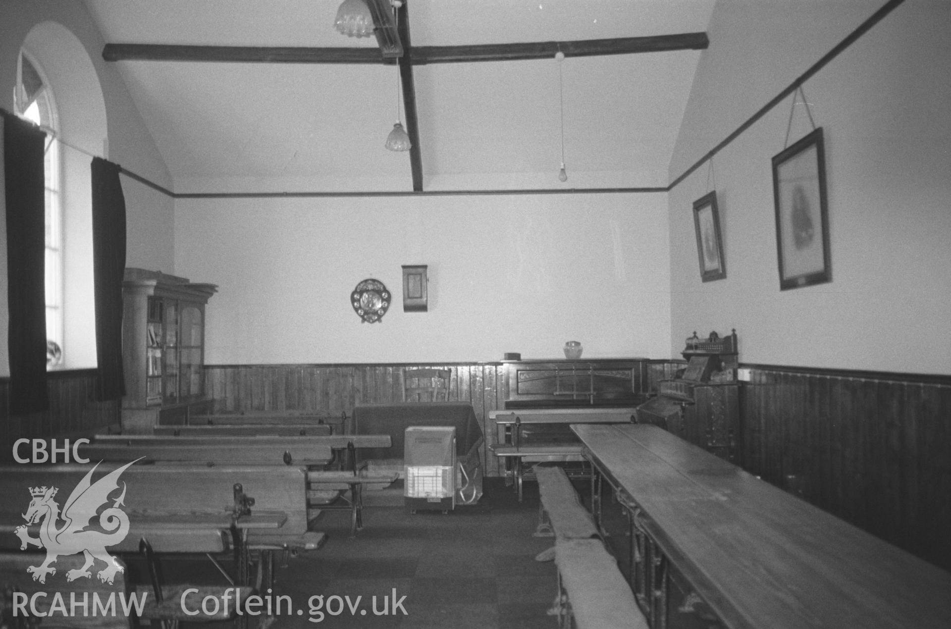 Interior, vestry. NA/CD/97/023