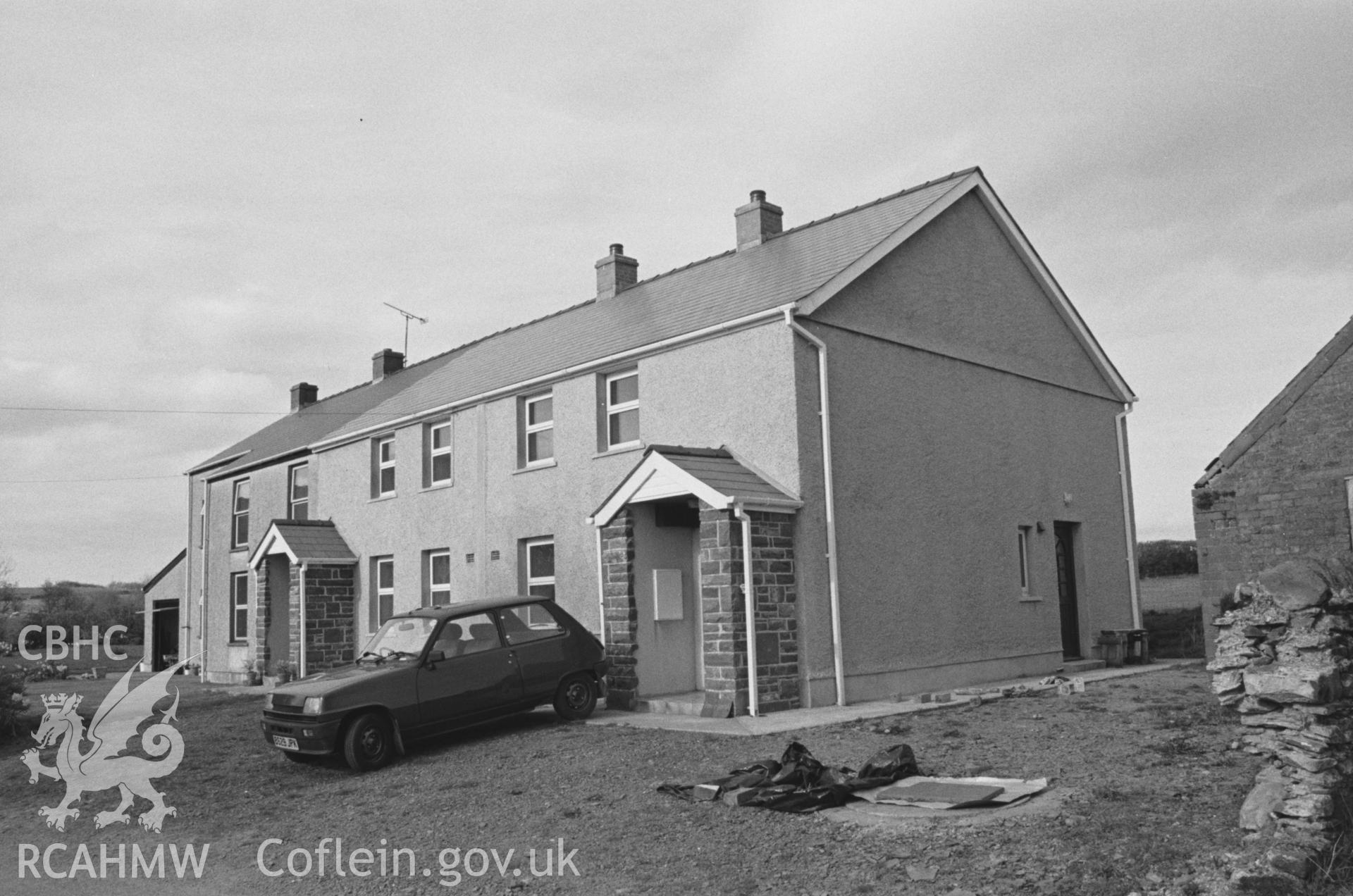 Exterior, old chapel and chapel house. NA/CD/97/025