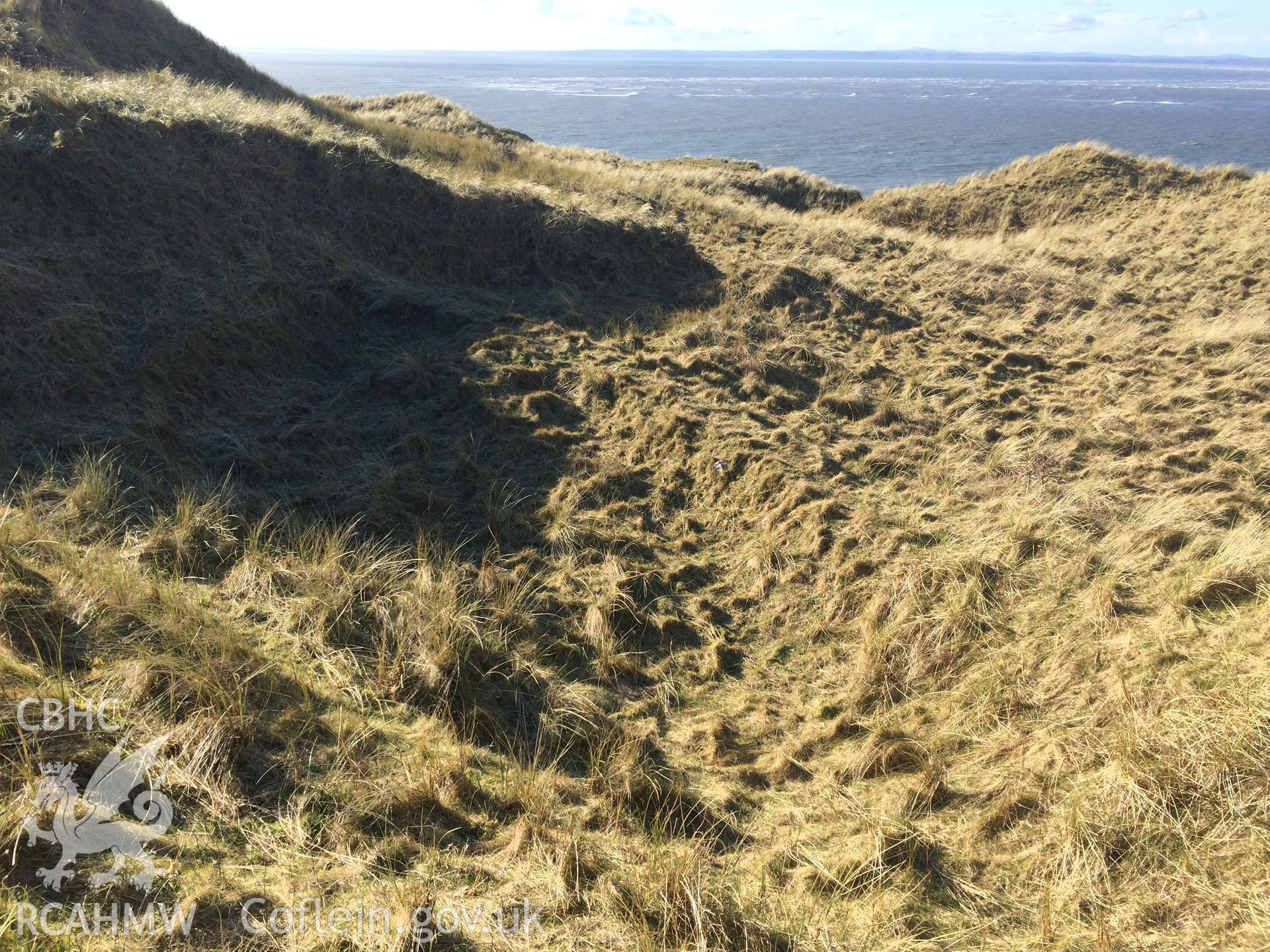 Colour photo showing Broughton Burrows, taken by Paul R. Davis, 30th March 2016.