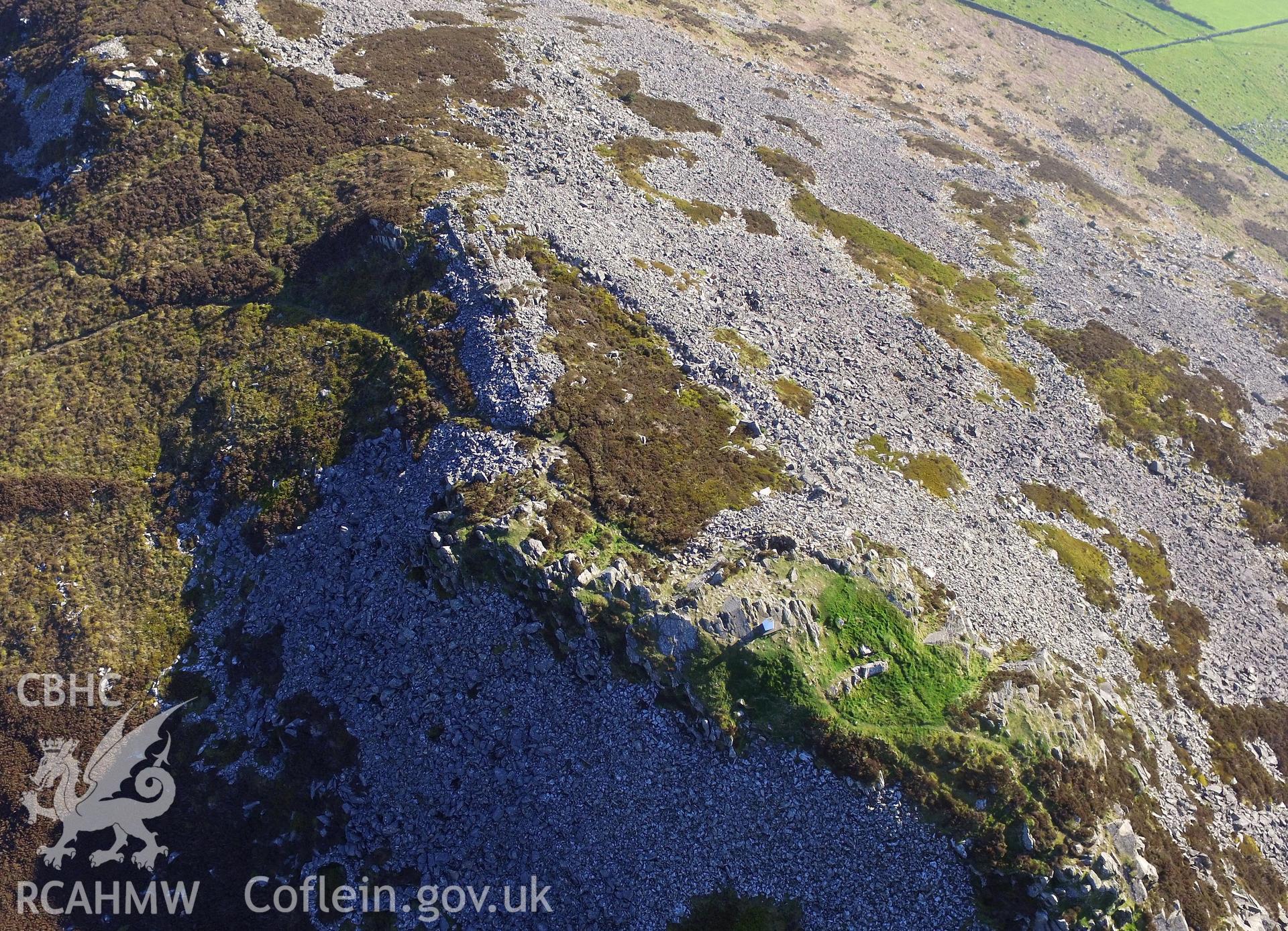 Colour photo showing Carn Fadrun, produced by  Paul R. Davis, 7th April 2017.