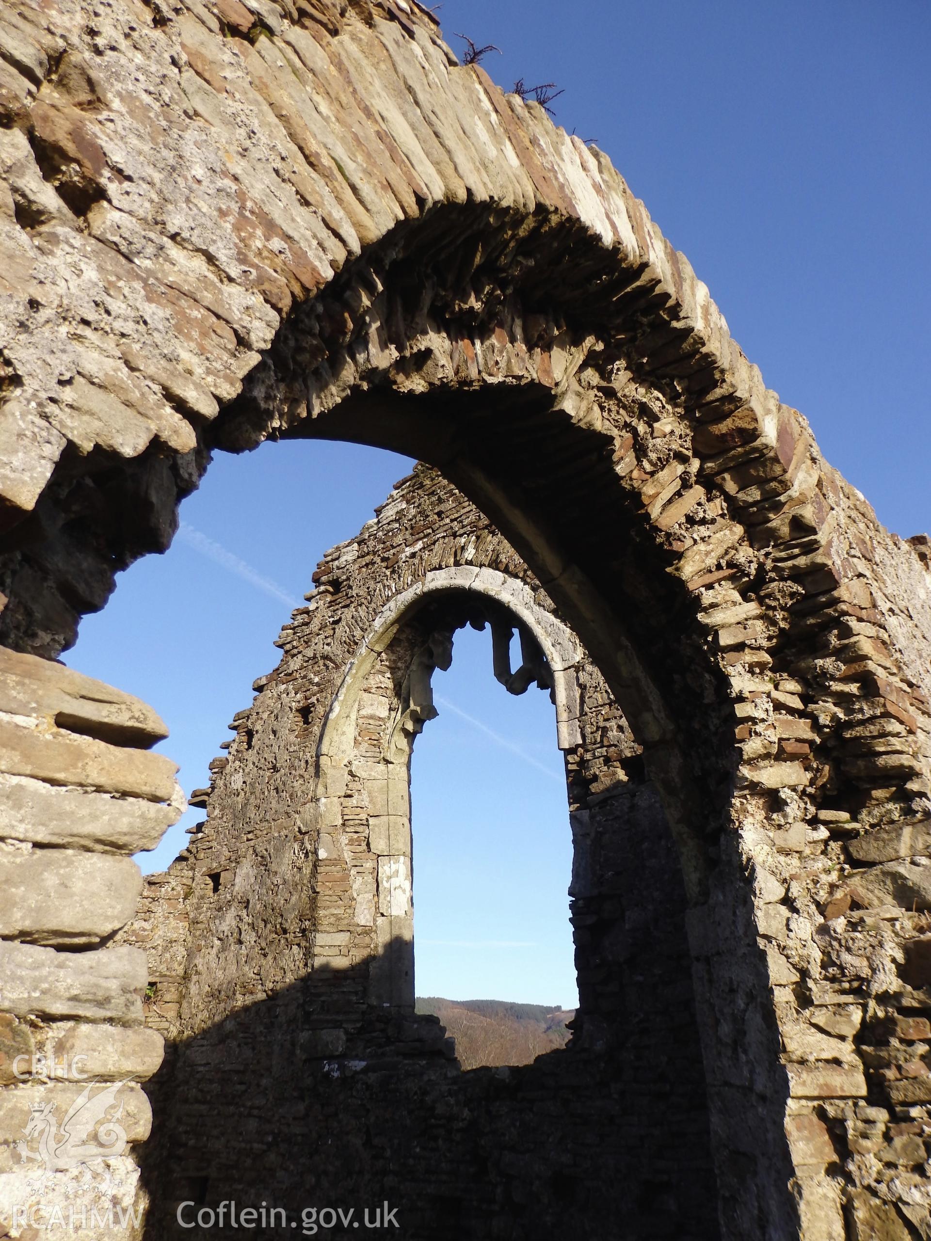 Colour photo of Hen Eglwys, taken by Paul R. Davis, 11th January 2014.