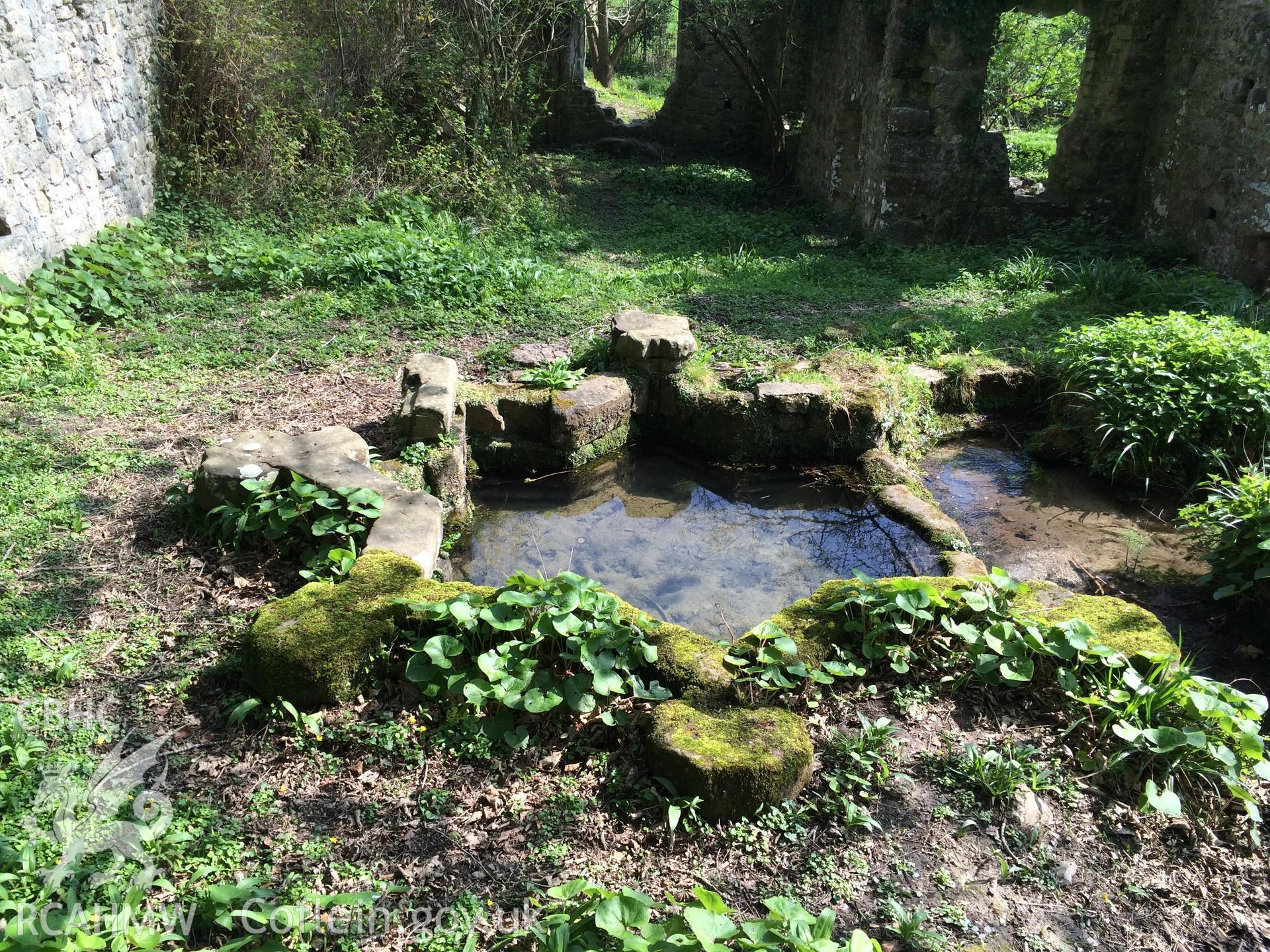 Colour photo showing Ffynnon Fair, produced by Paul R. Davis, 9th April 2017.