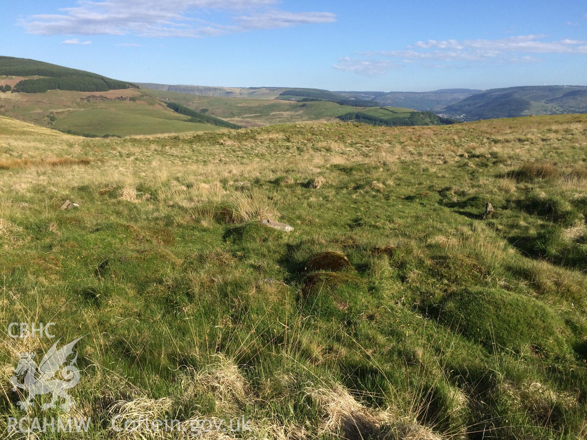 Colour photo showing Rhondda Stonehenge, taken by Paul R. Davis, 2nd June 2016.