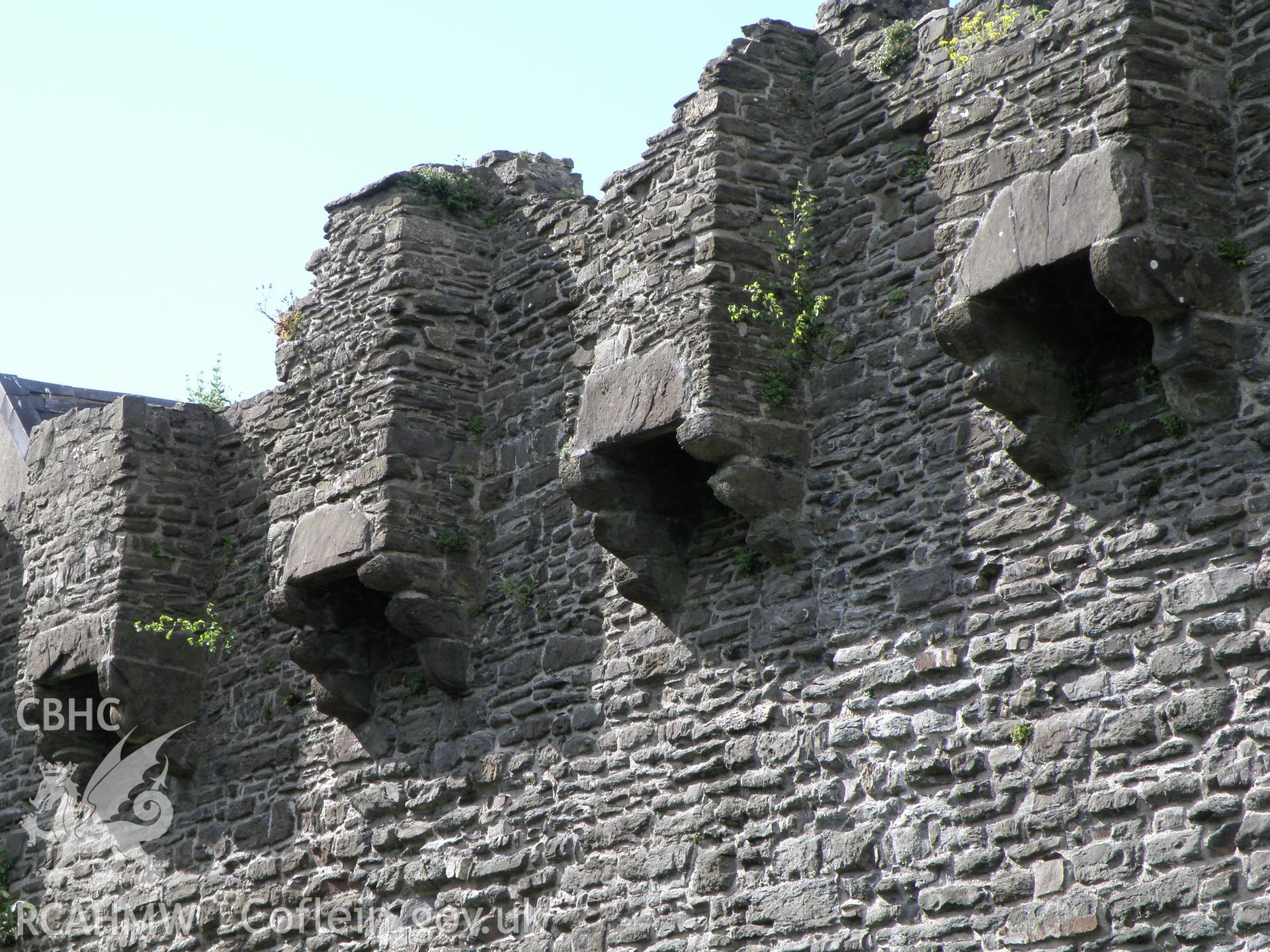 Colour photo of Conwy Castle, taken by Paul R. Davis, 9th May 2014.