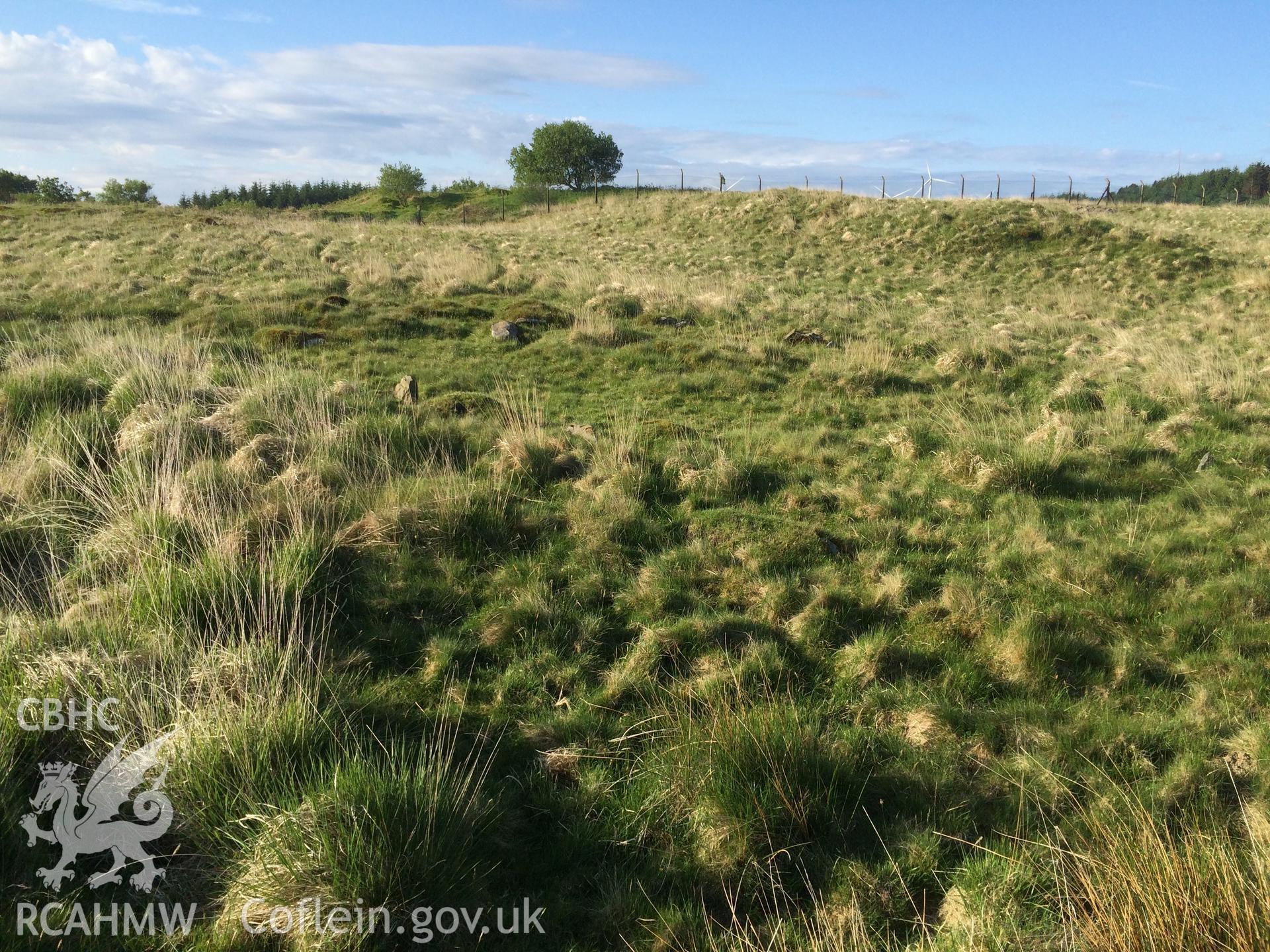 Colour photo showing Rhondda Stonehenge, taken by Paul R. Davis, 2nd June 2016.