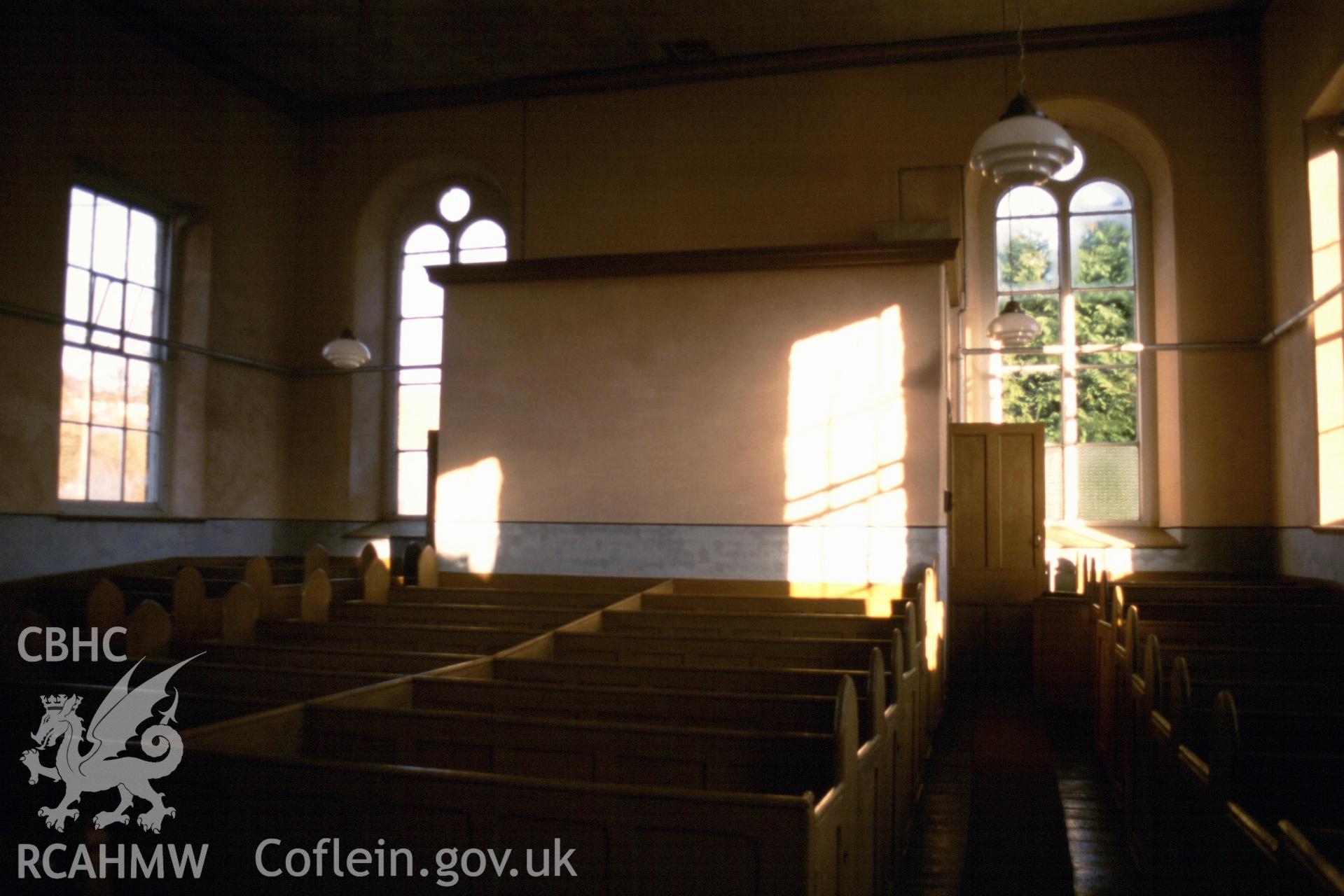 Interior, view to chapel lobby