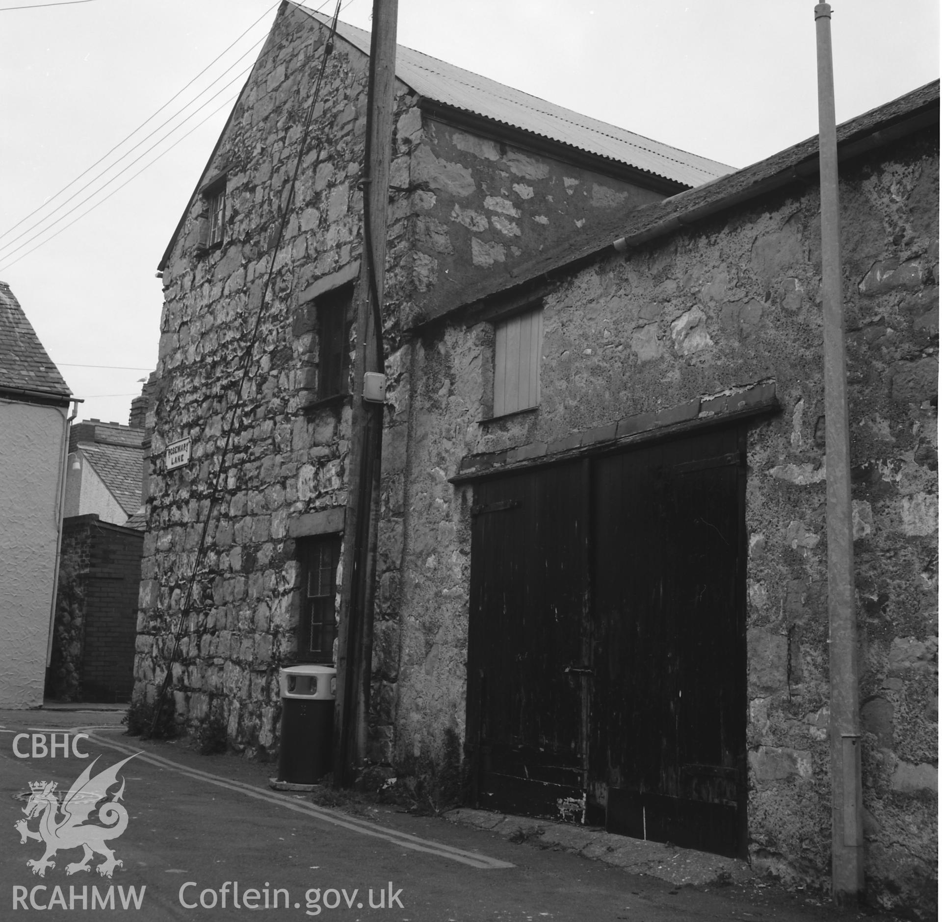 Junction of cottages with shop. NA/AN/94/005