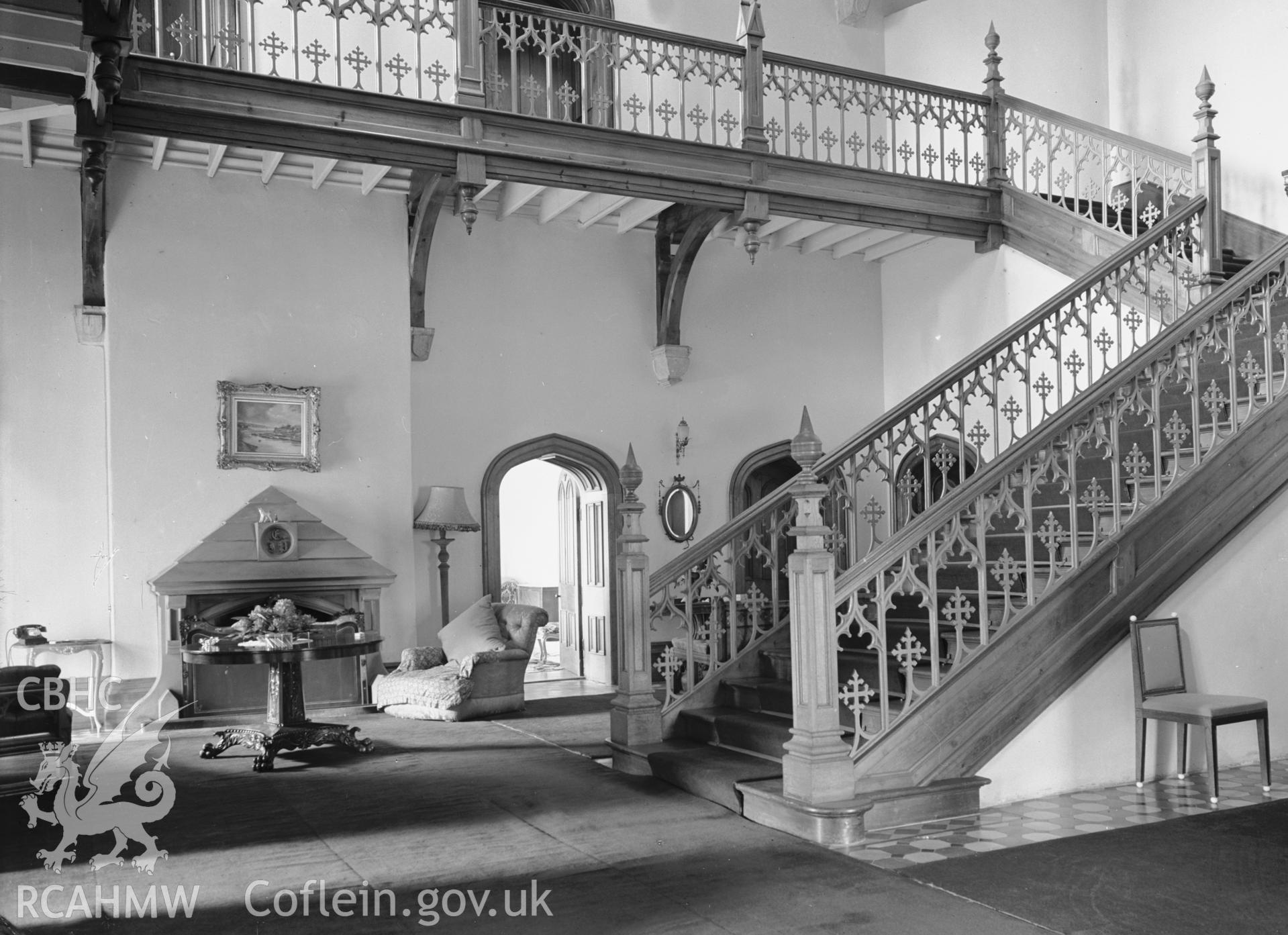 Interior view showing the entrance hall.