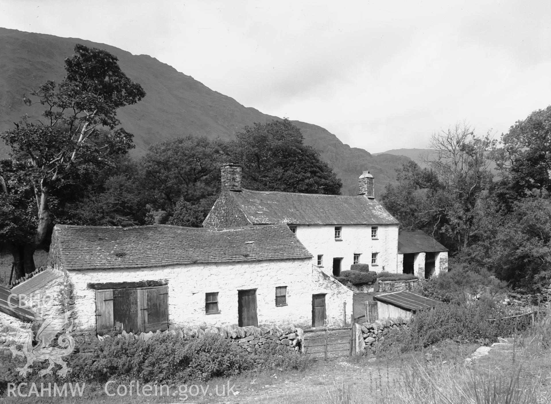 Exterior view from the east.