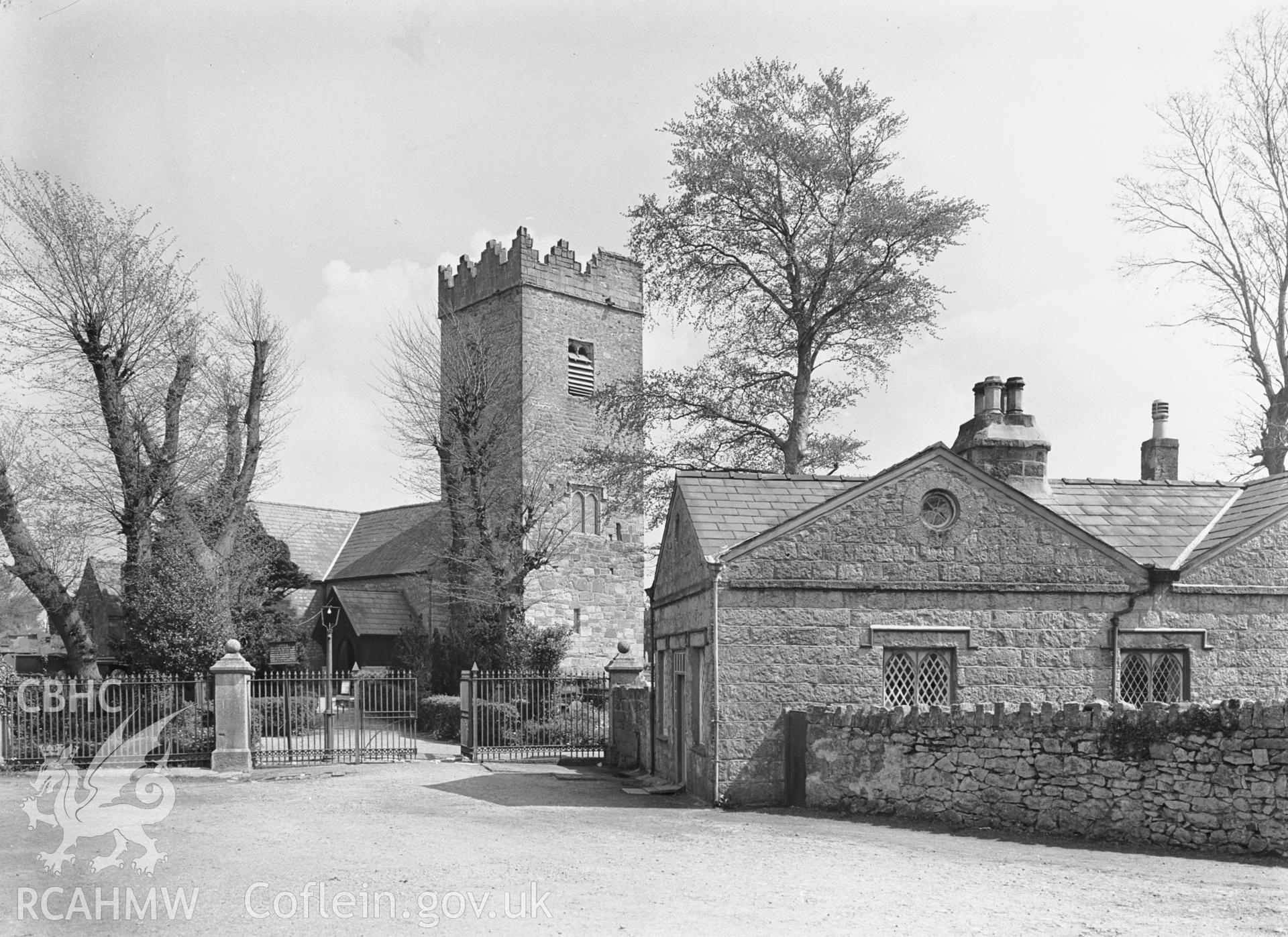 Exterior view from the north-west.