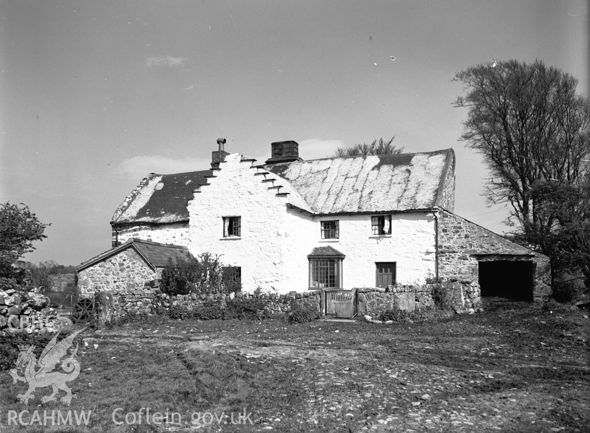 Exterior view from the south.