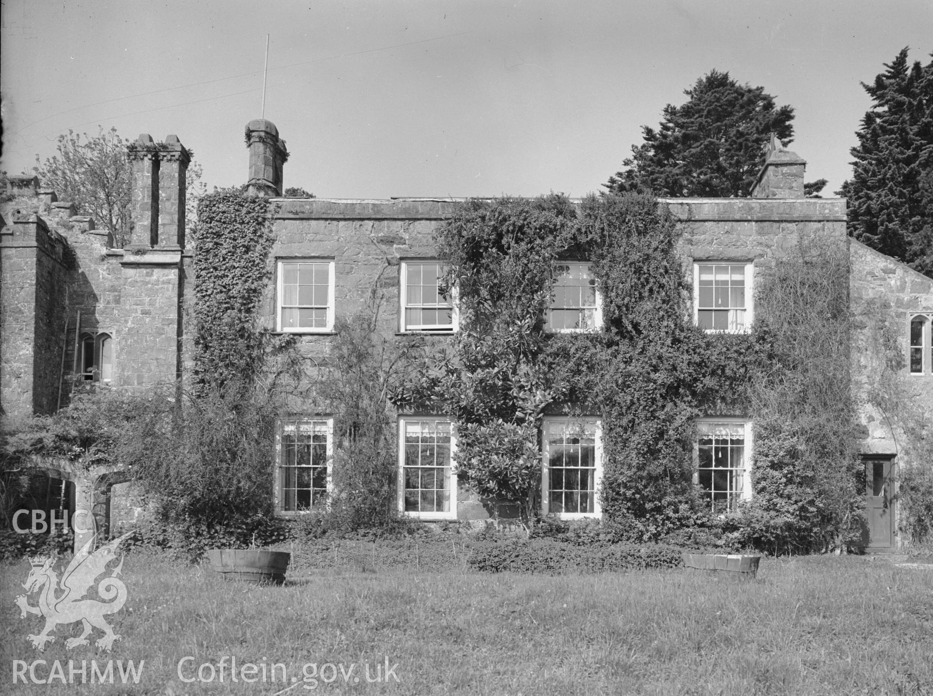 Exterior view showing the east elevation.