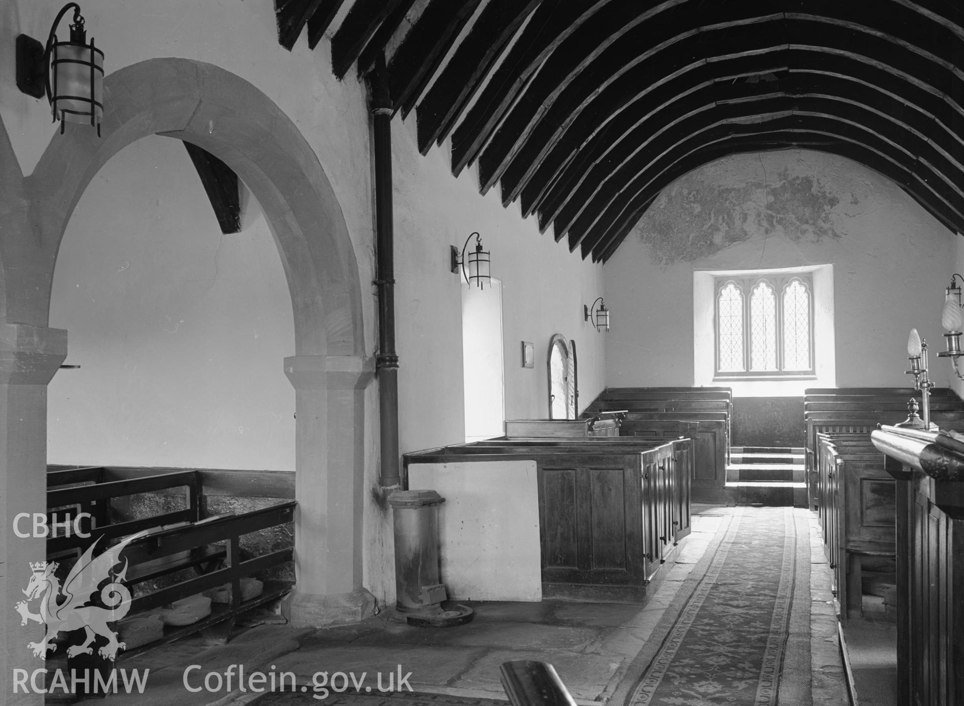 Interior view looking south-west.