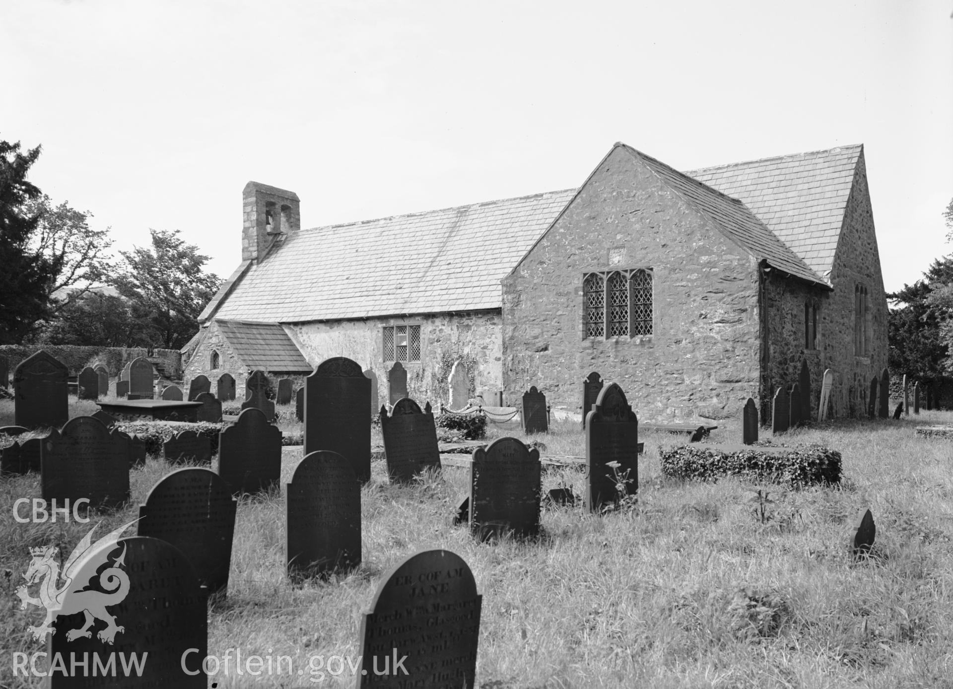 Exterior view from the south-east