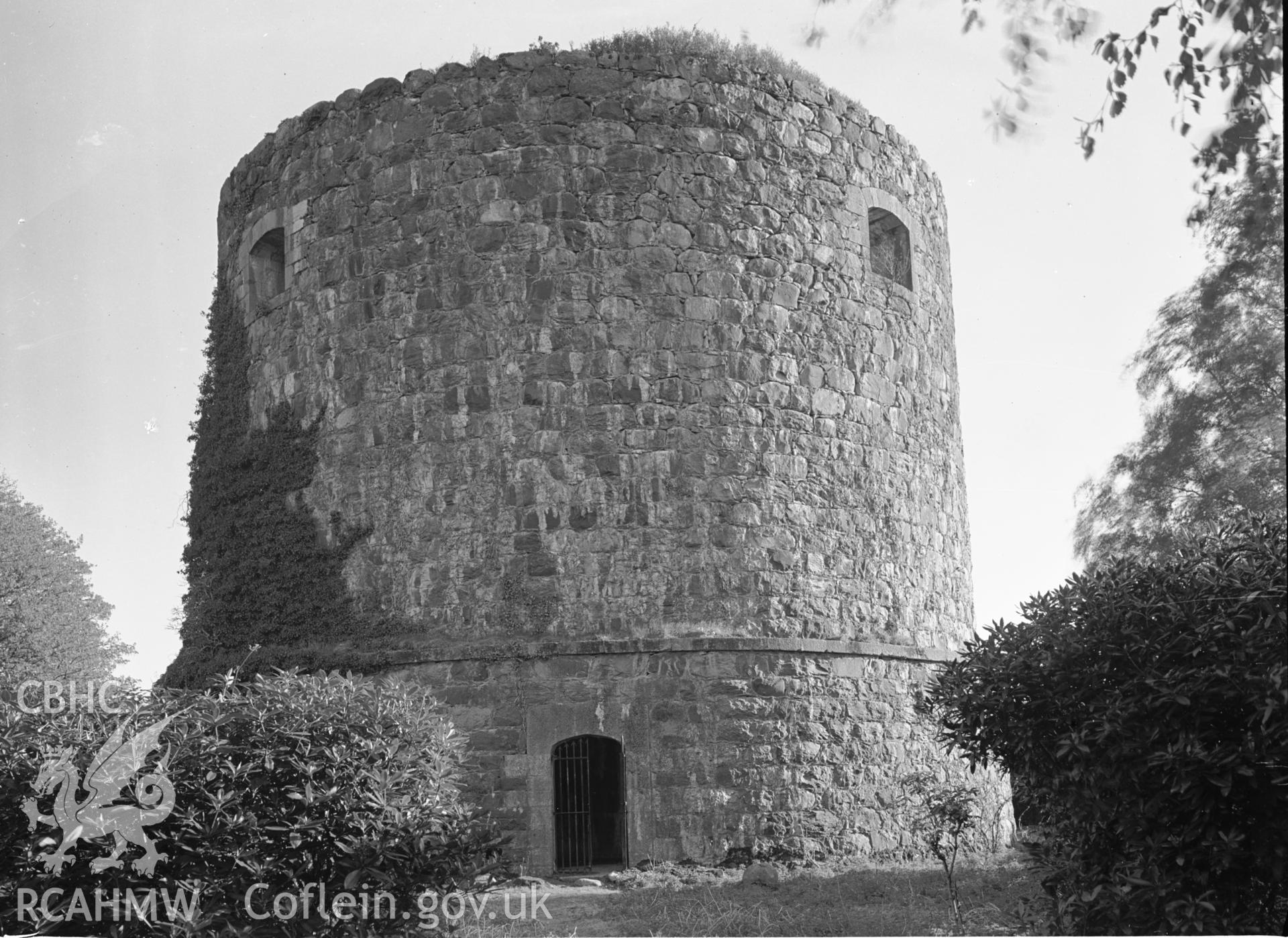 The mausoleum.