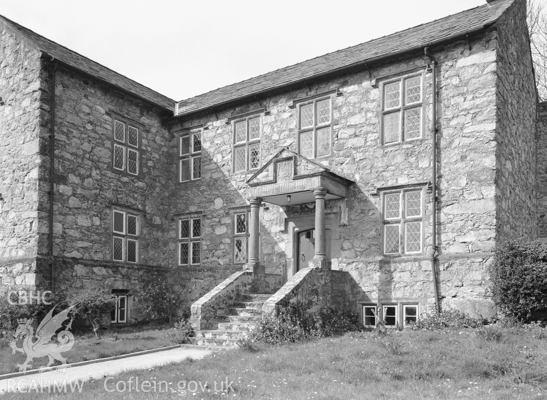 Exterior view of the house from the north-east