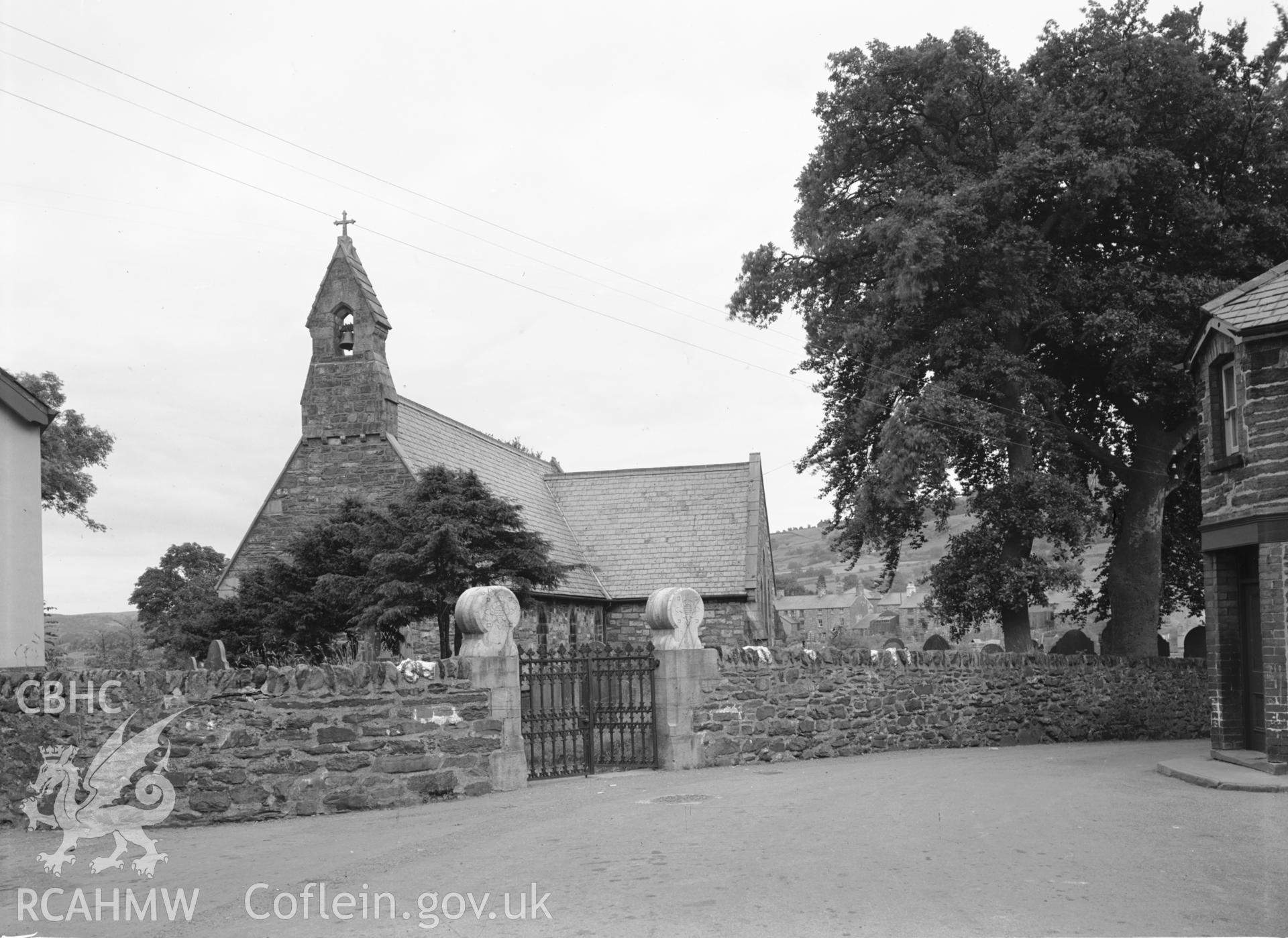 Exterior view from the north-west.