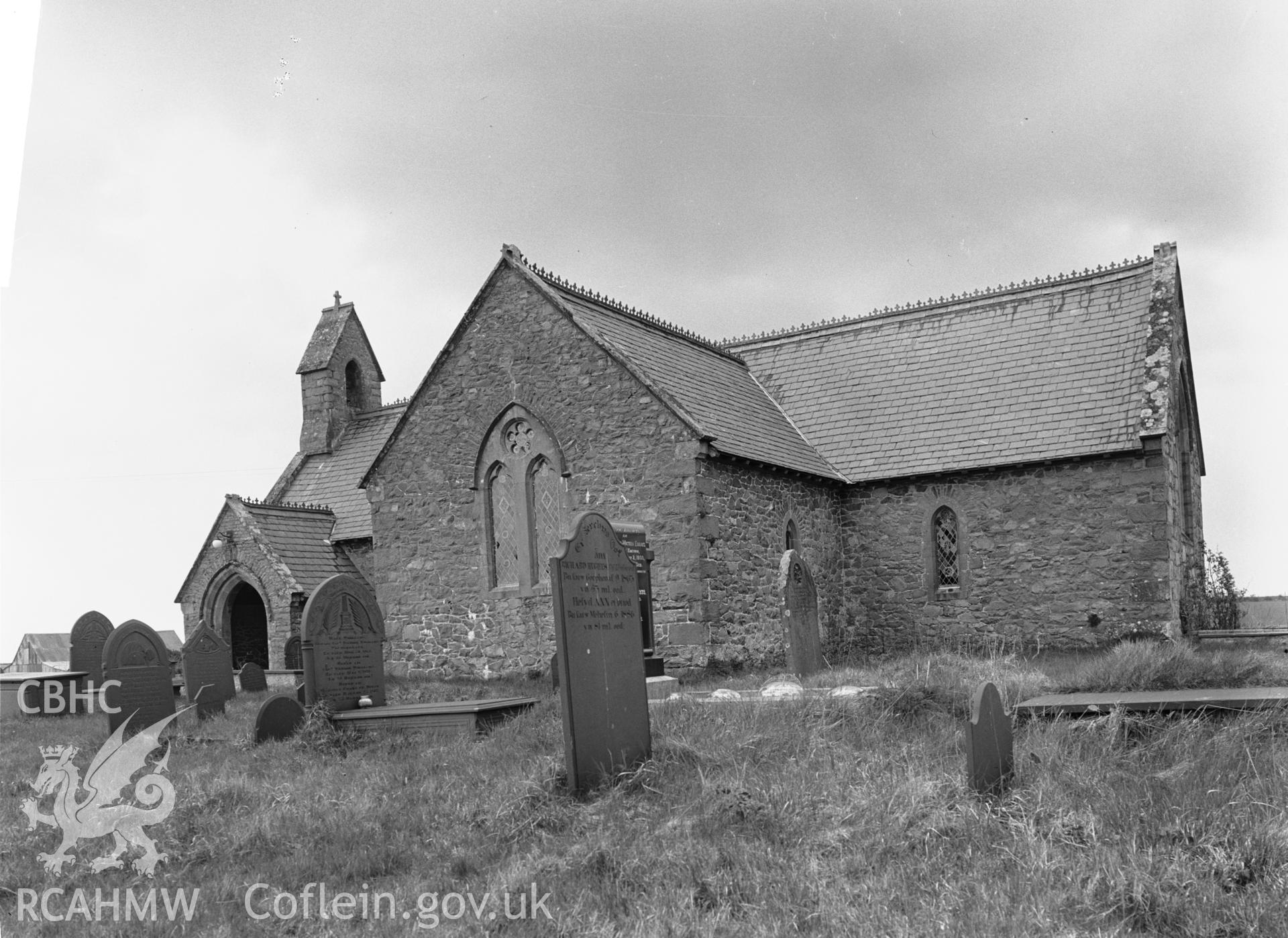 Exterior view from the south-east.