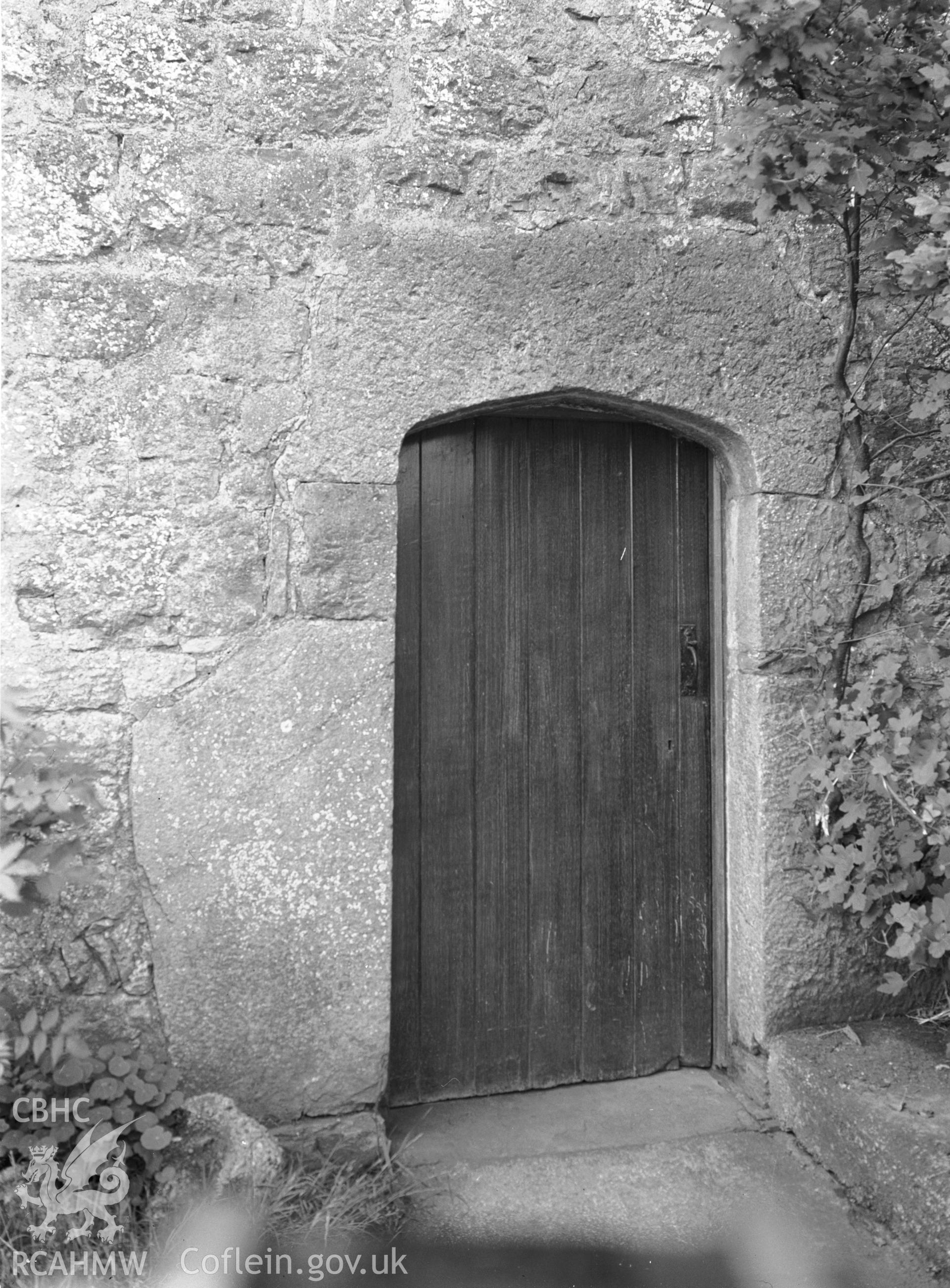 Doorway - north elevation