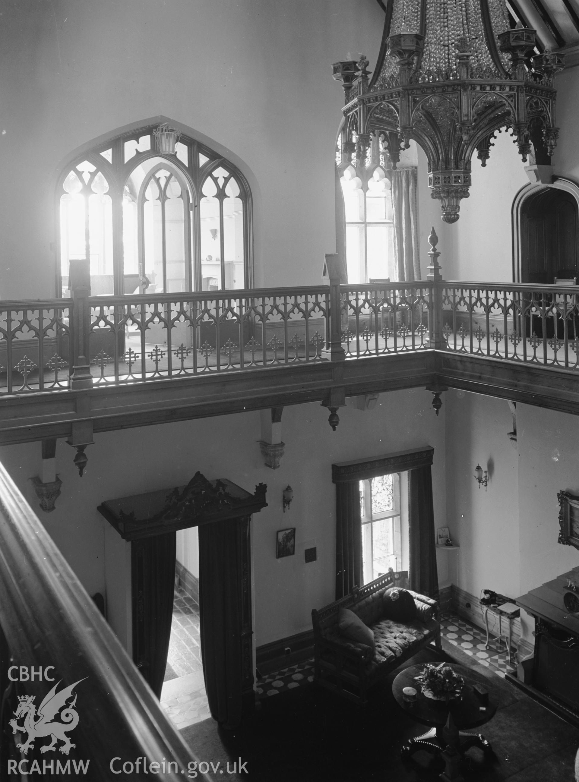 Interior view showing the entrance hall.