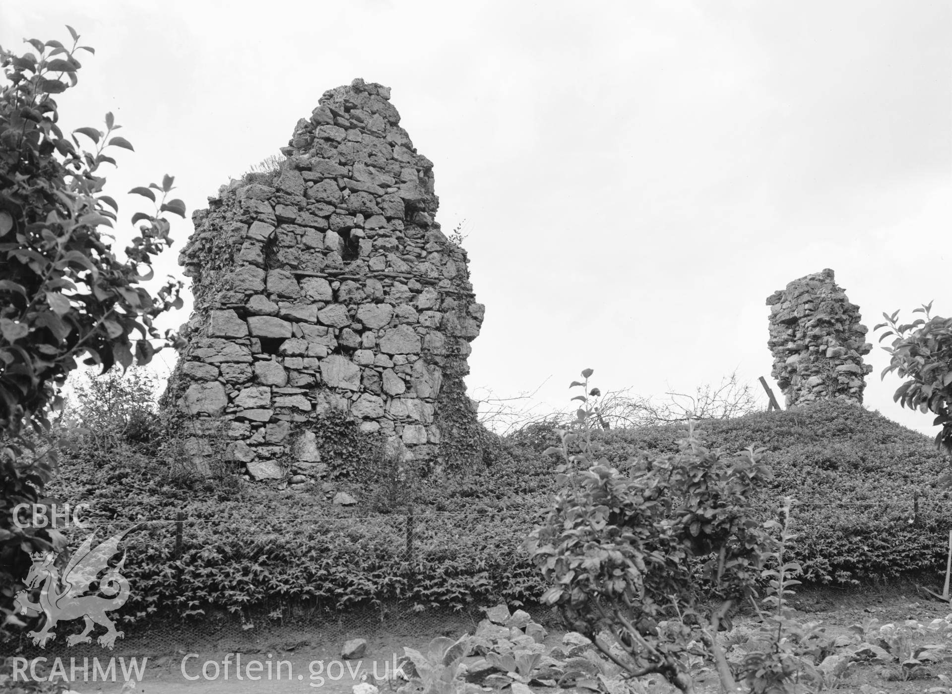 Remains of the abbey.