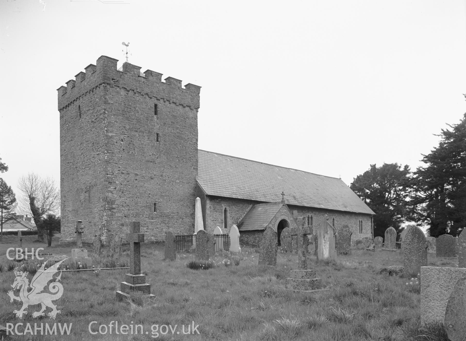 Exterior view from the south-west.