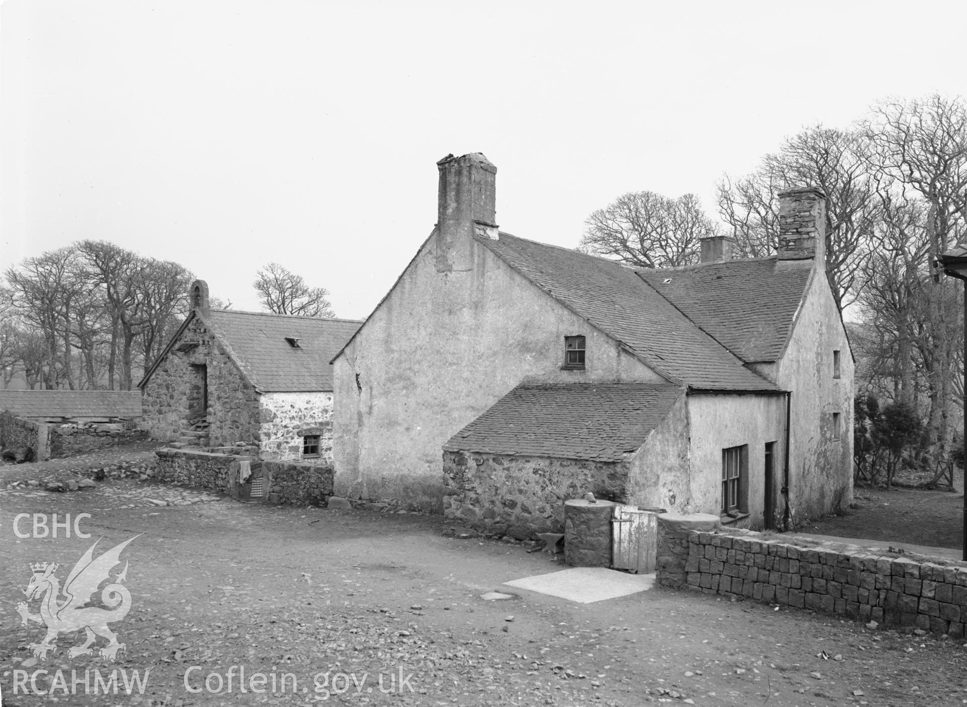 Exterior view from the north.