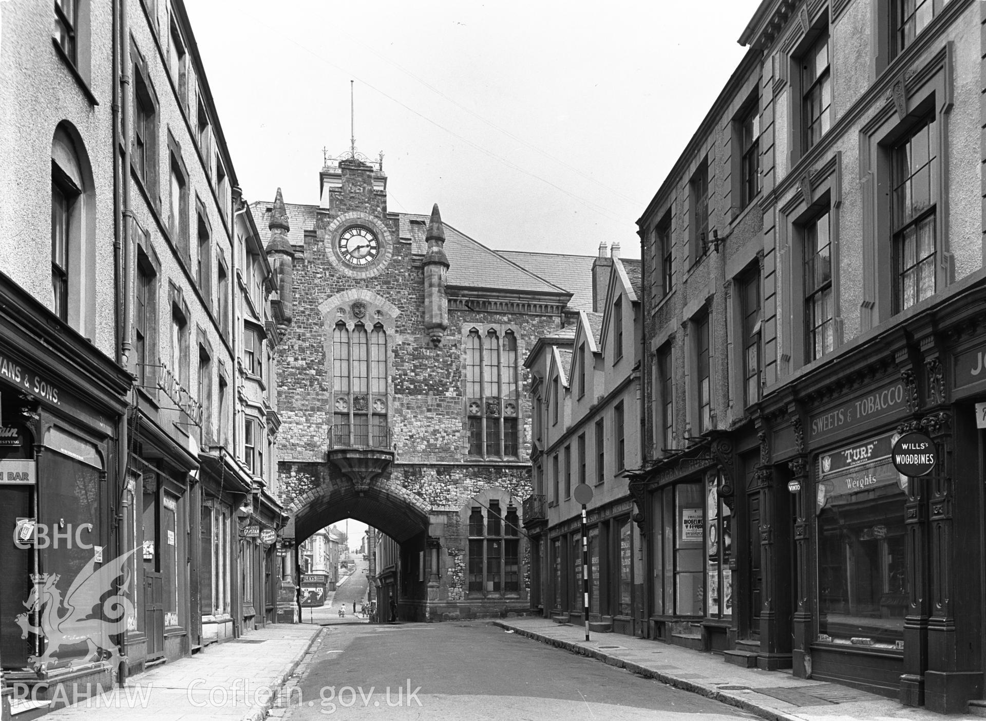 Exterior view looking toward Eastgate.