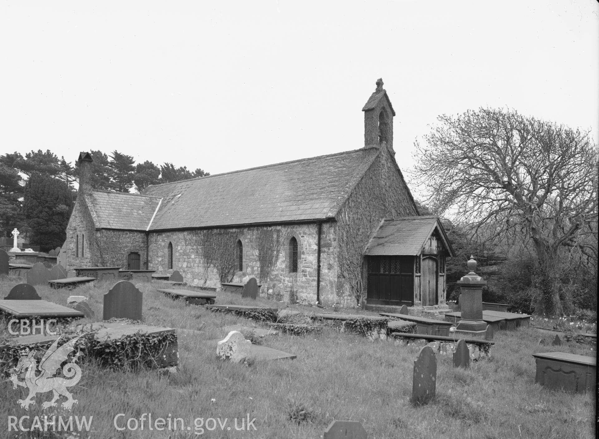 Exterior view from the north-west.